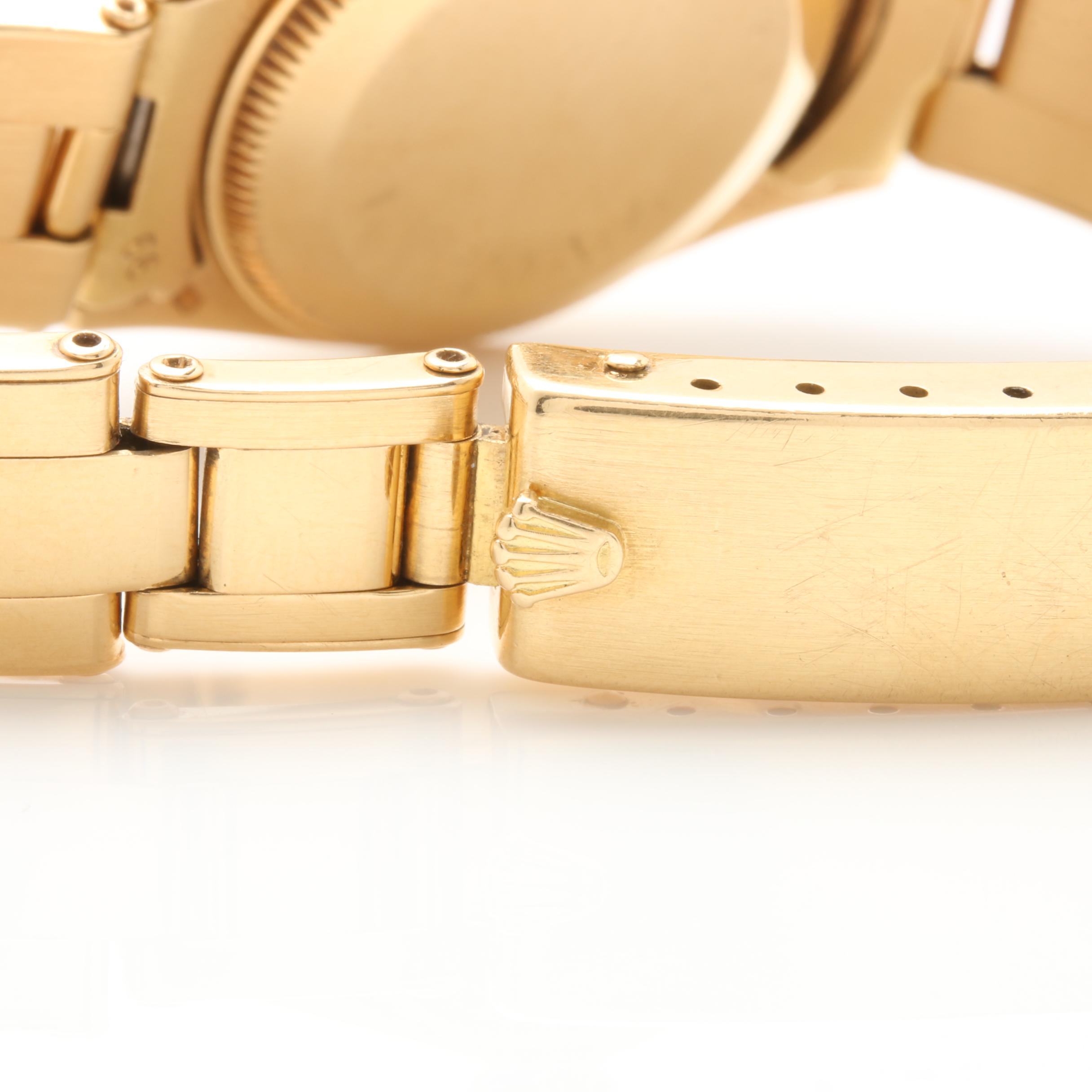 Rolex and Tiffany & Co. 18K Yellow Gold Diamond Presidential Watch