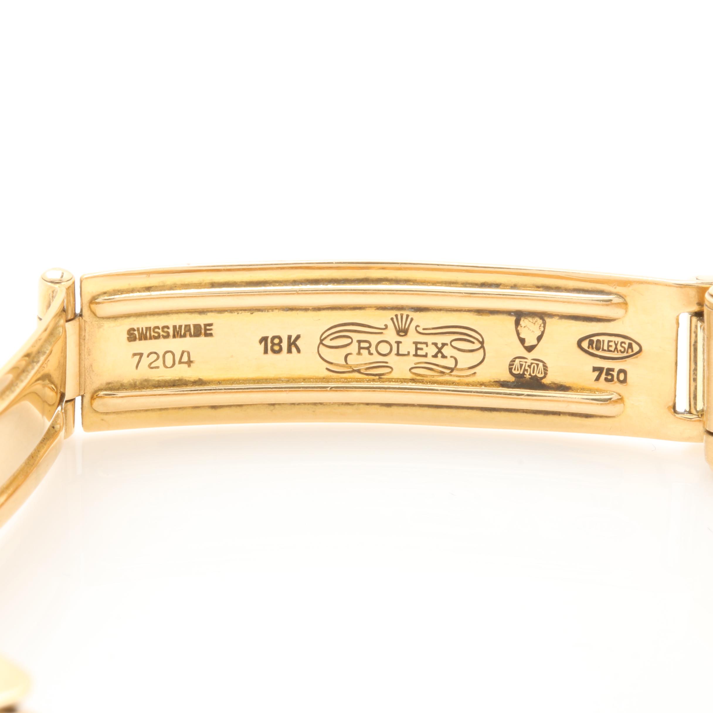 Rolex and Tiffany & Co. 18K Yellow Gold Diamond Presidential Watch