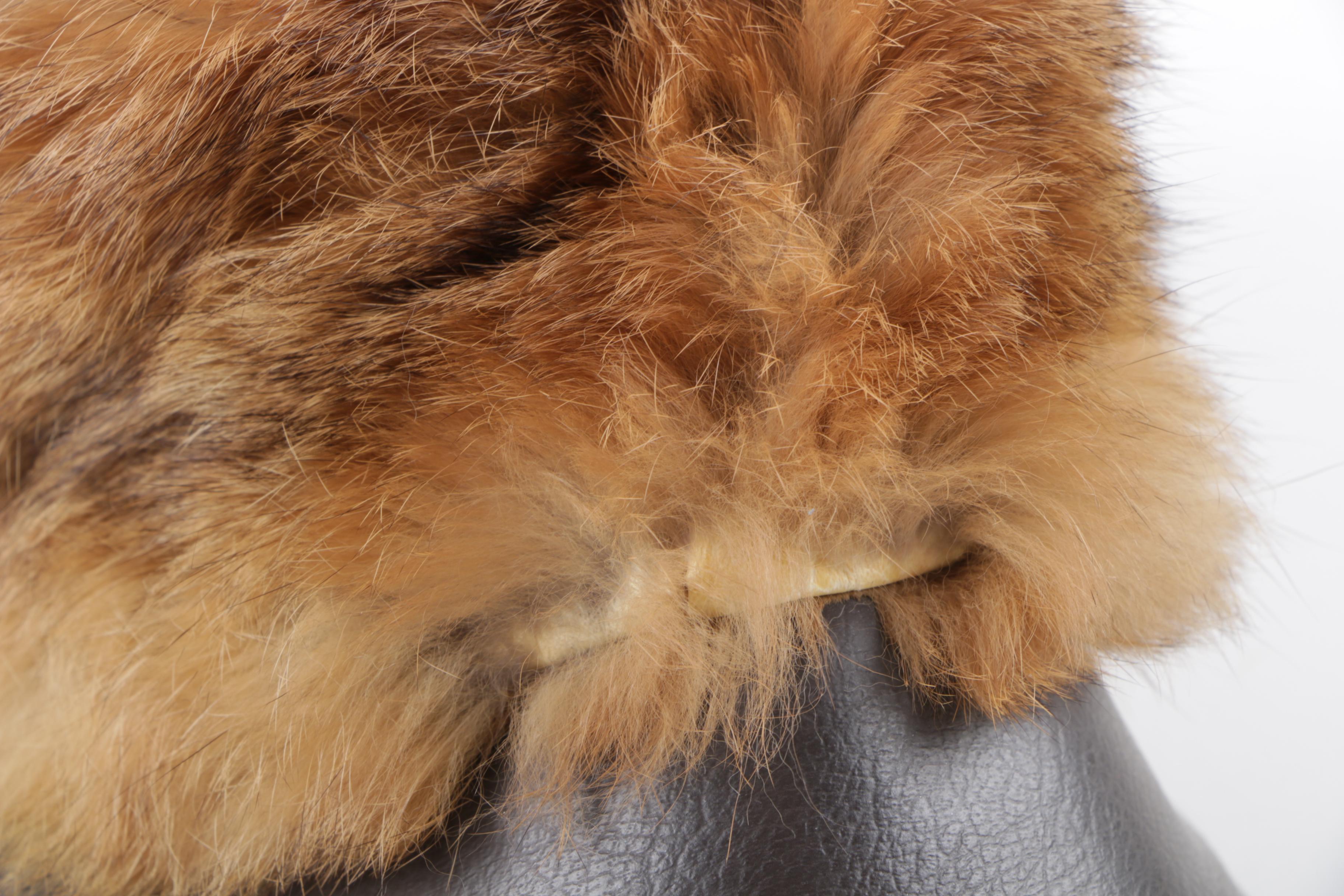 Vintage Rabbit Fur Hat
