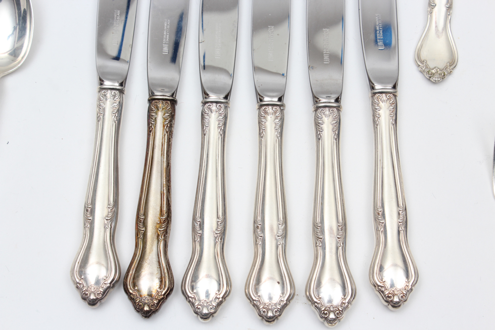 Lunt "Georgian Manor" Sterling Silver Flatware and More