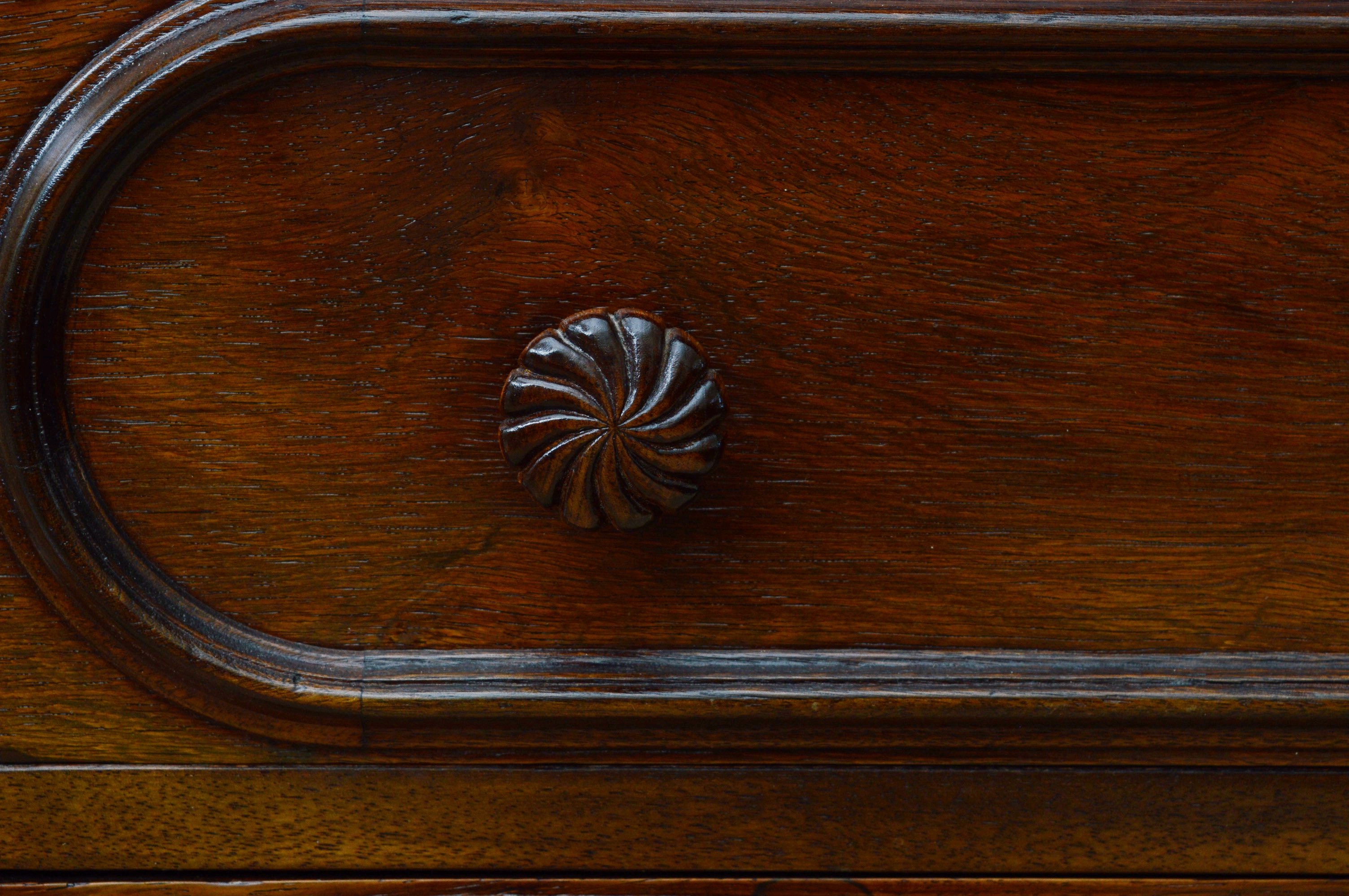 Antique Victorian Secretary Bookcase, in Walnut and Rosewood