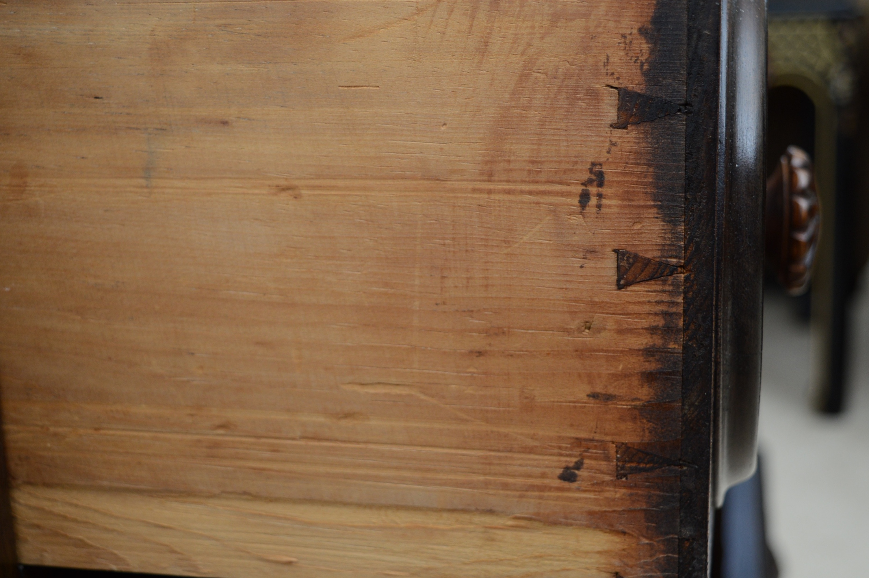 Antique Victorian Secretary Bookcase, in Walnut and Rosewood