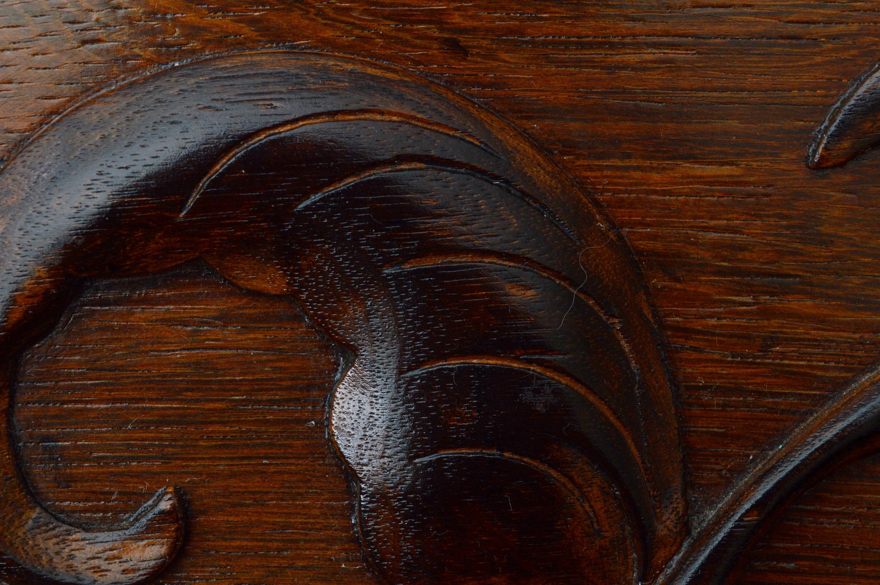 Antique Victorian Secretary Bookcase, in Walnut and Rosewood