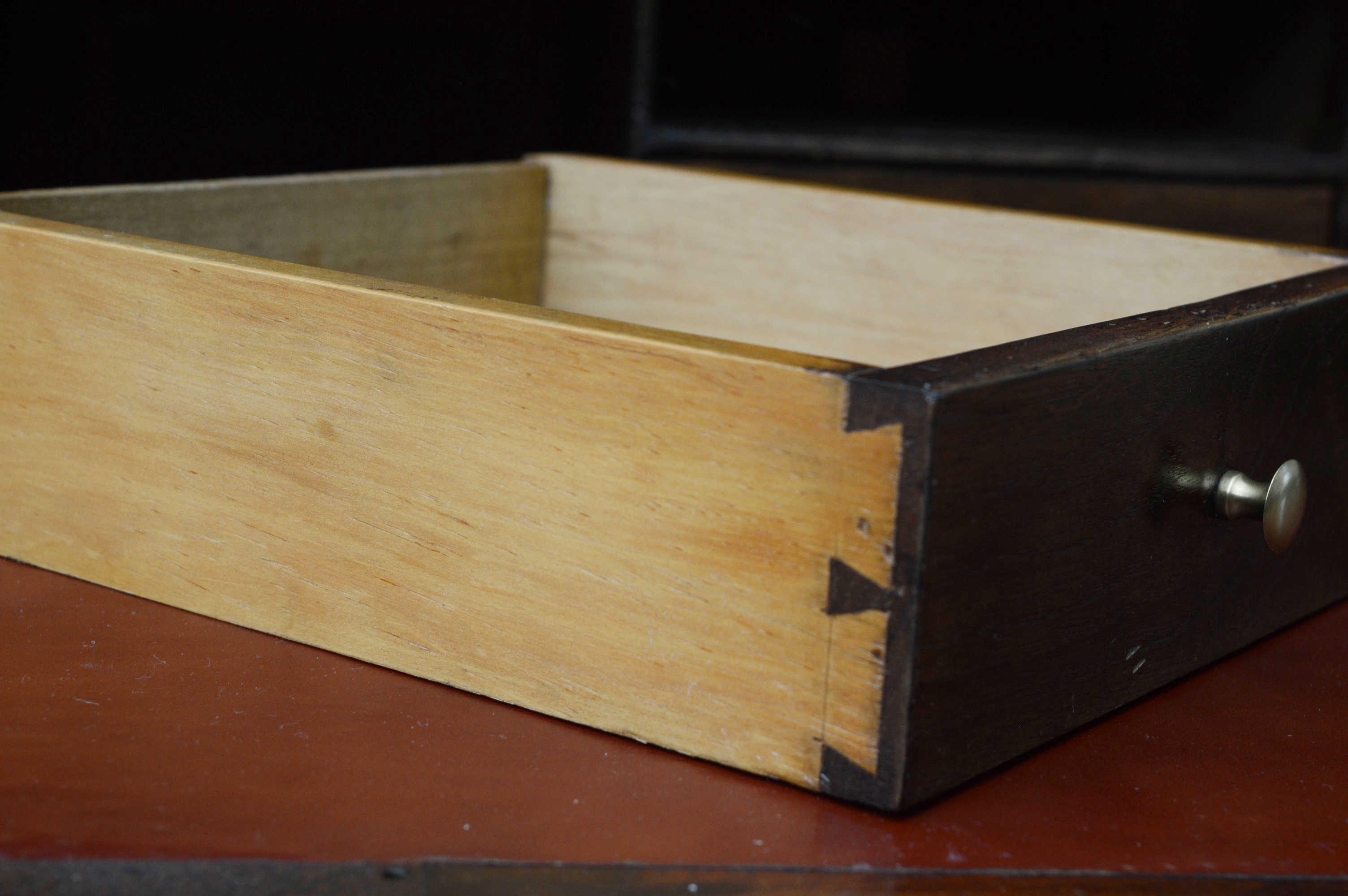 Antique Victorian Secretary Bookcase, in Walnut and Rosewood