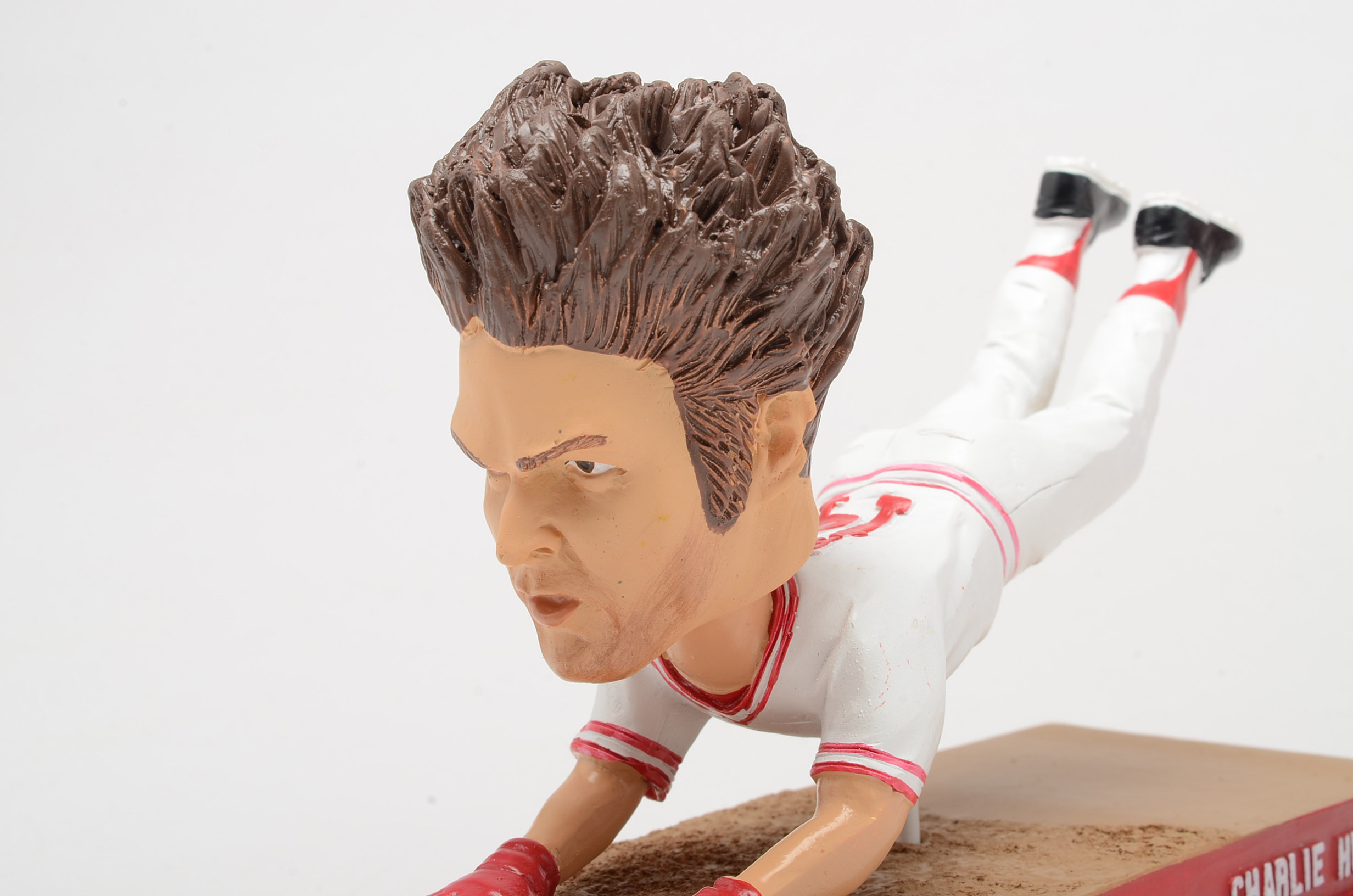 Pete Rose "Sliding Head First" Bobble Head Doll In Box