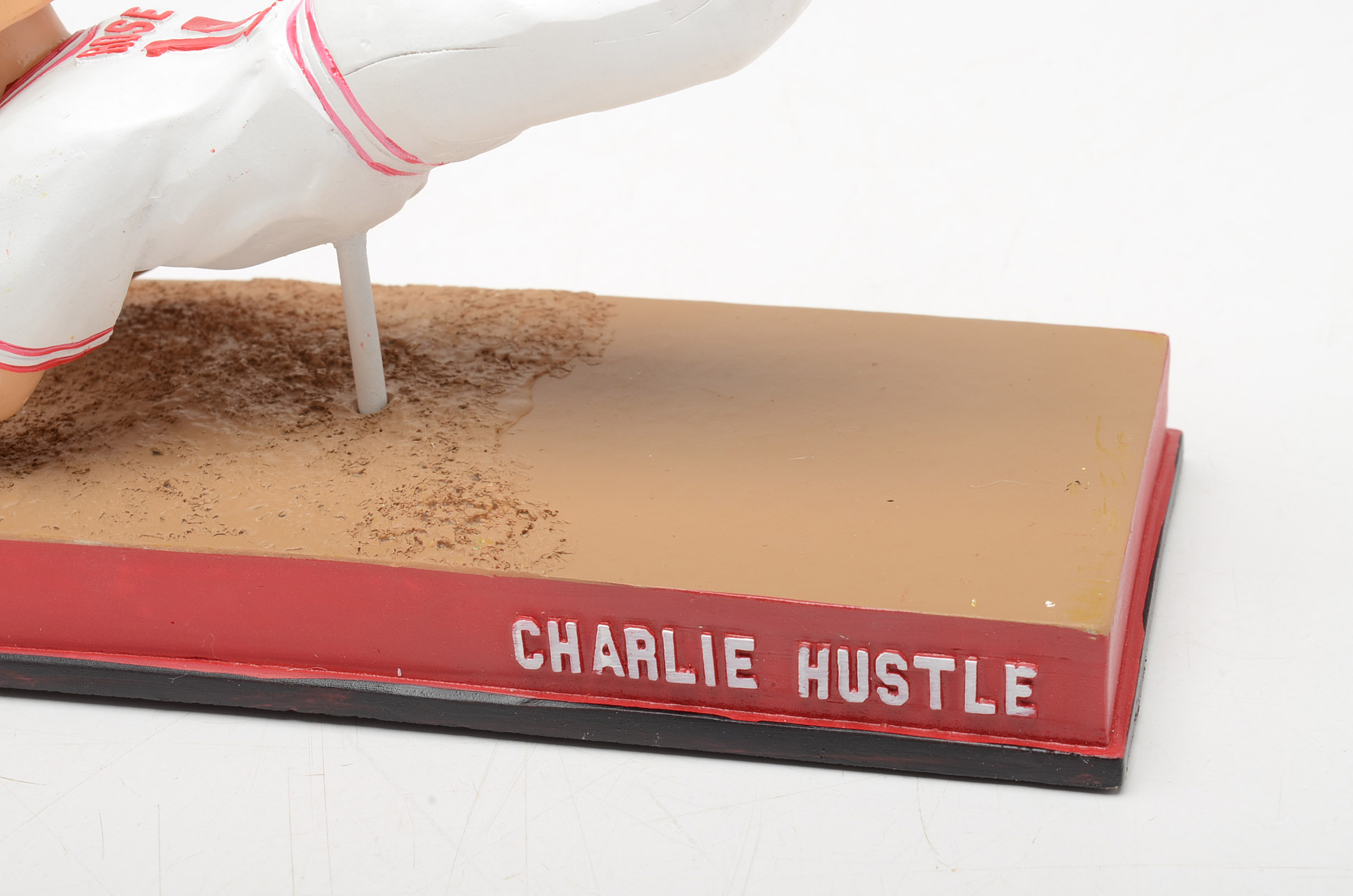 Pete Rose "Sliding Head First" Bobble Head Doll In Box