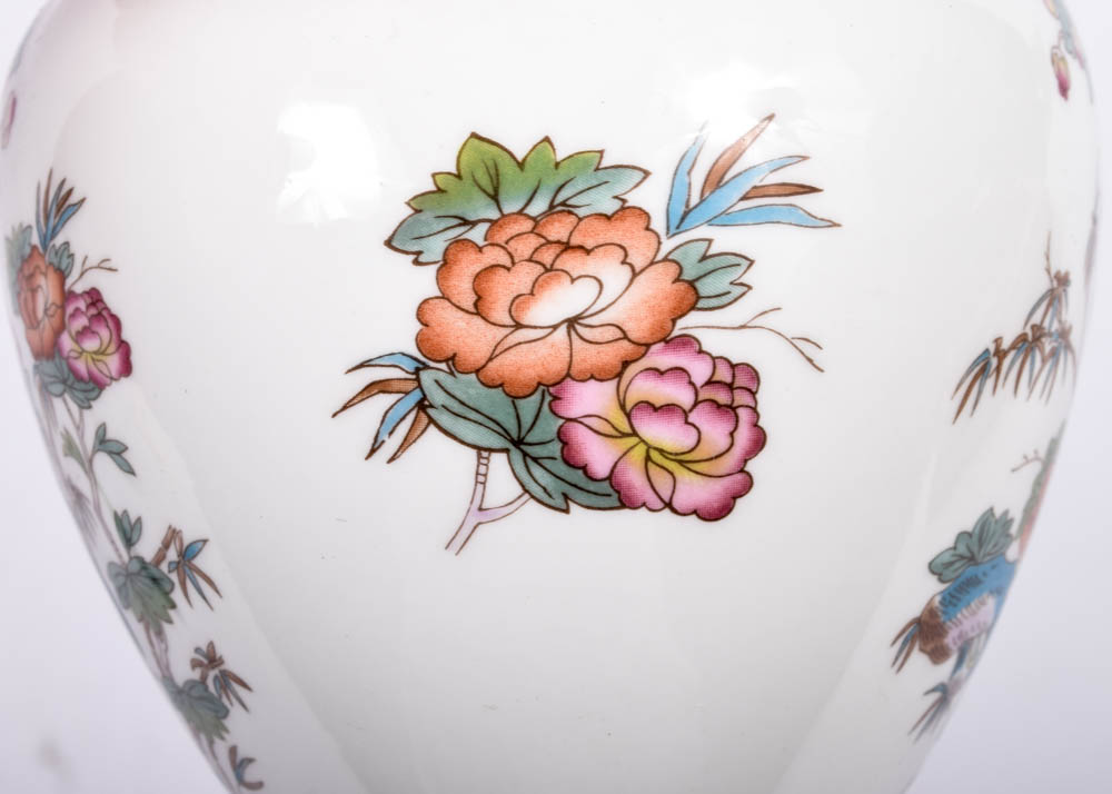 Wedgwood "Kutani Crane" Petite Ginger Jar