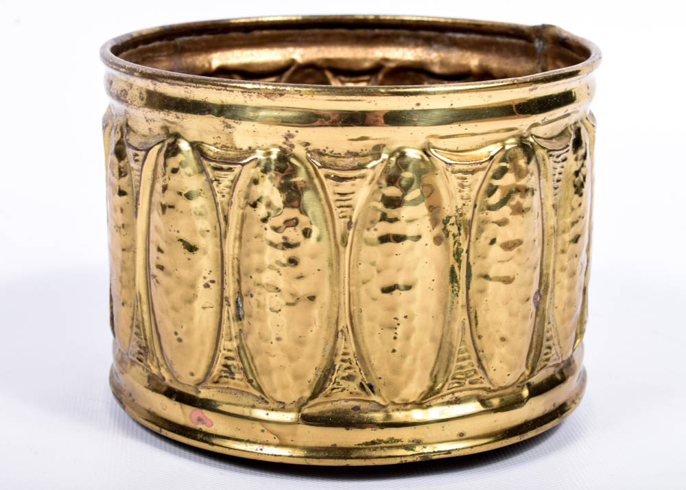 Hand-Embossed Brass Decor