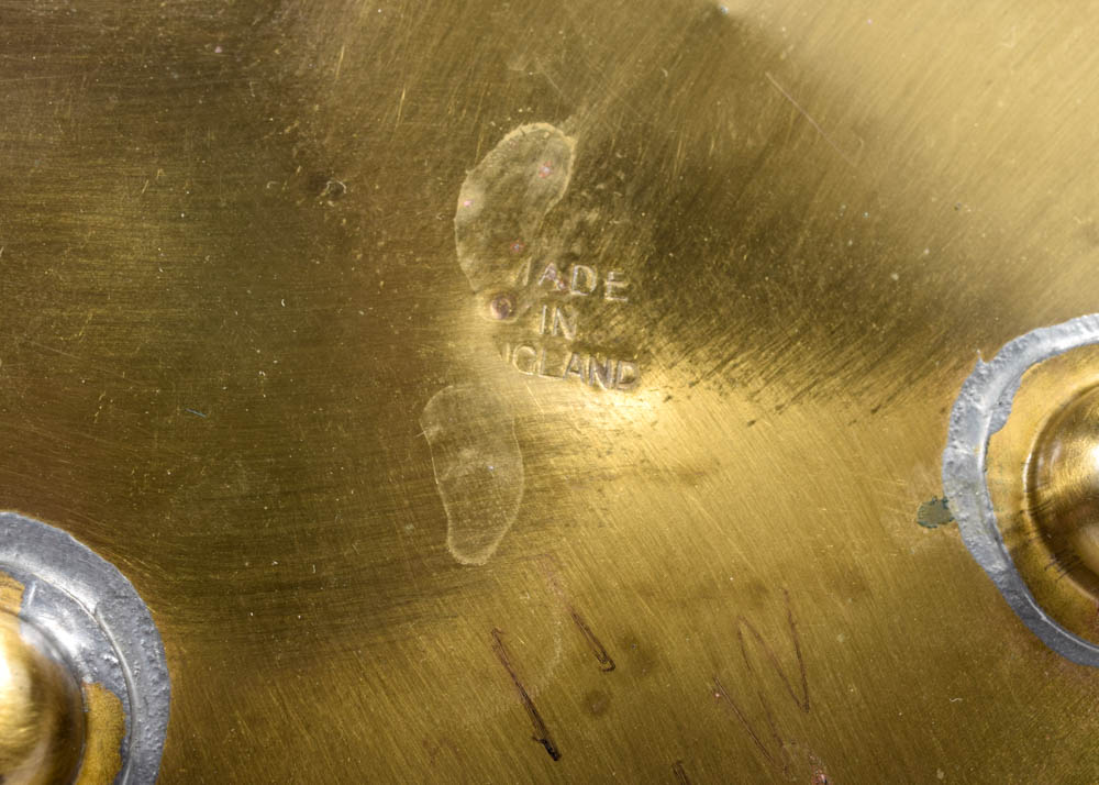 Hand-Embossed Brass Decor