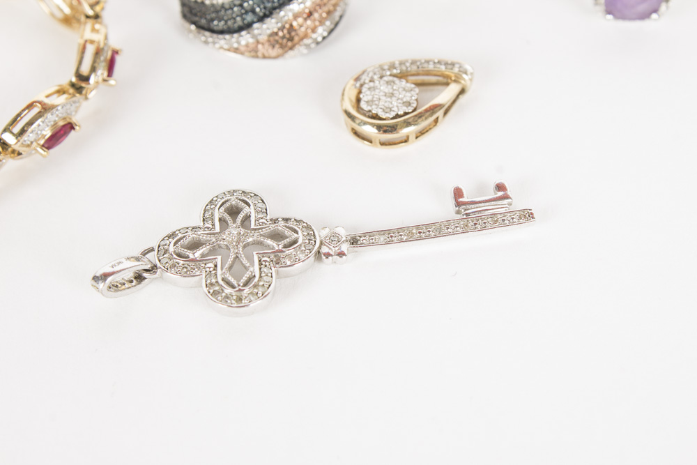 Sterling Silver and Gemstone Jewelry Collection