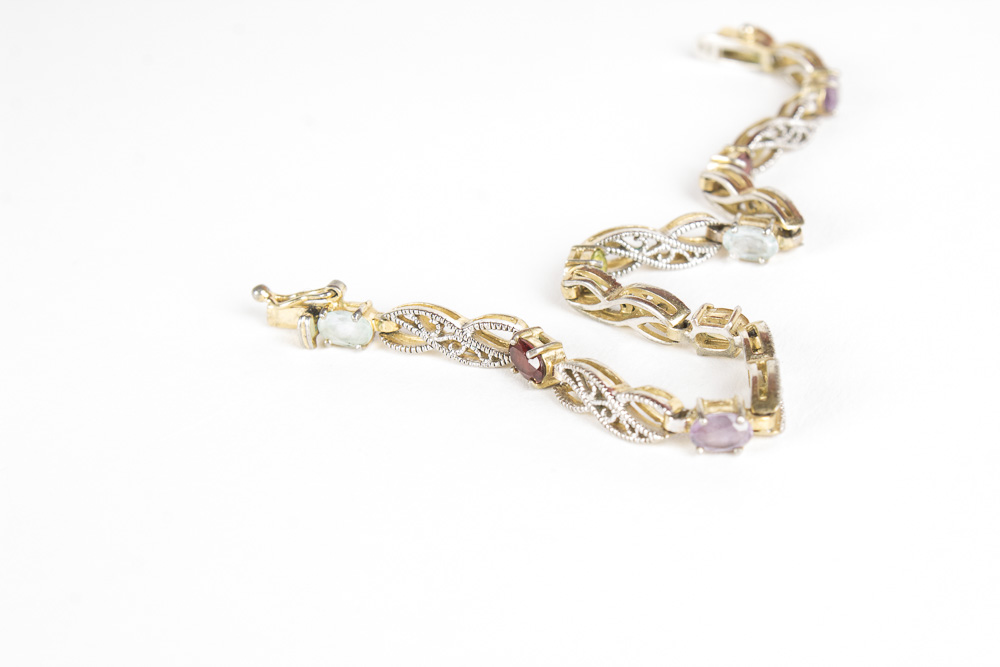 Sterling Silver and Gemstone Jewelry Collection