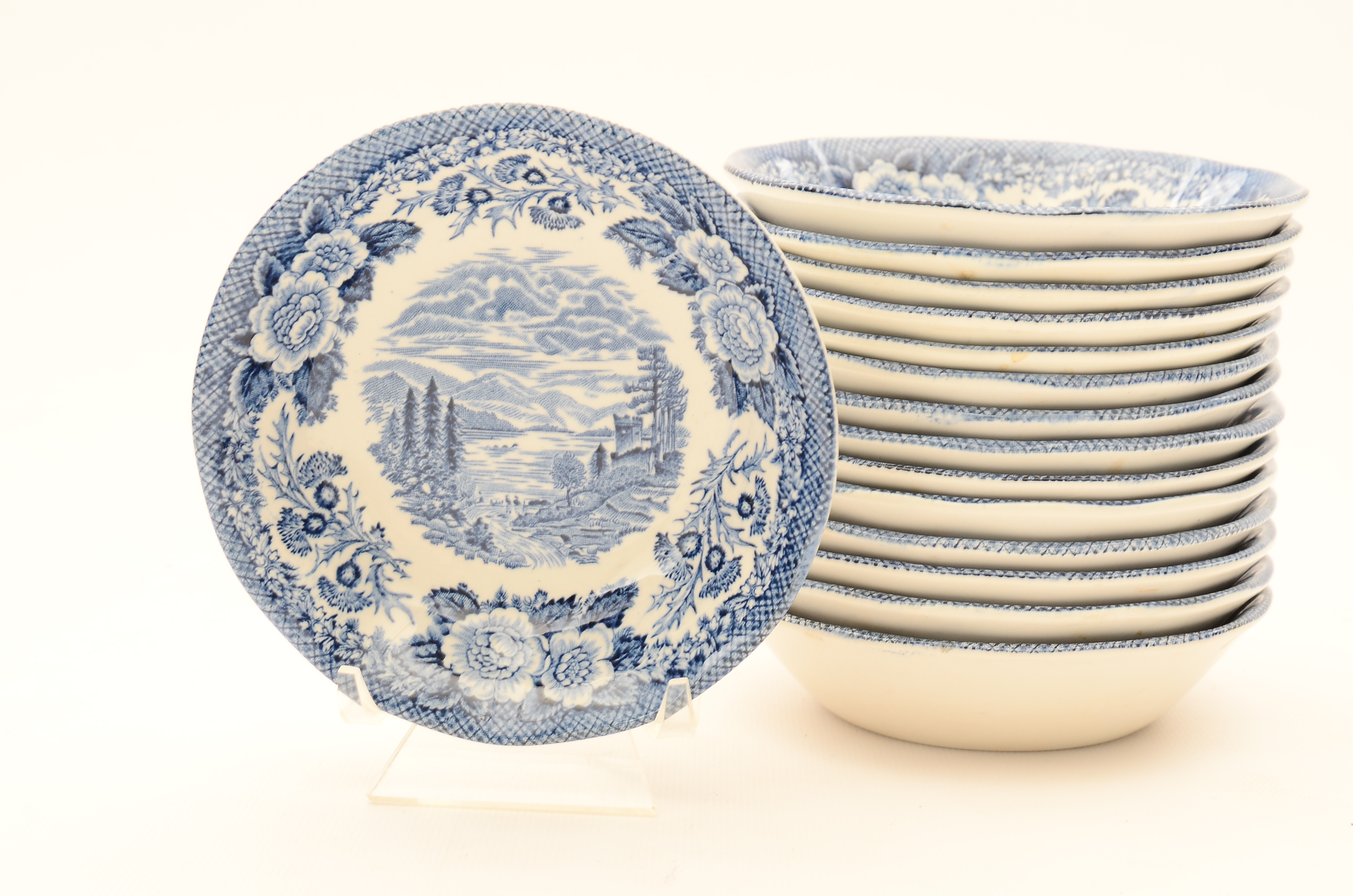 Royal Warwick "Lochs of Scotland" Dinner Service