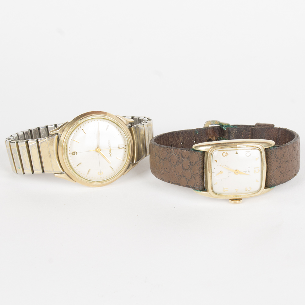 Elgin and Bulova Accutron Watches