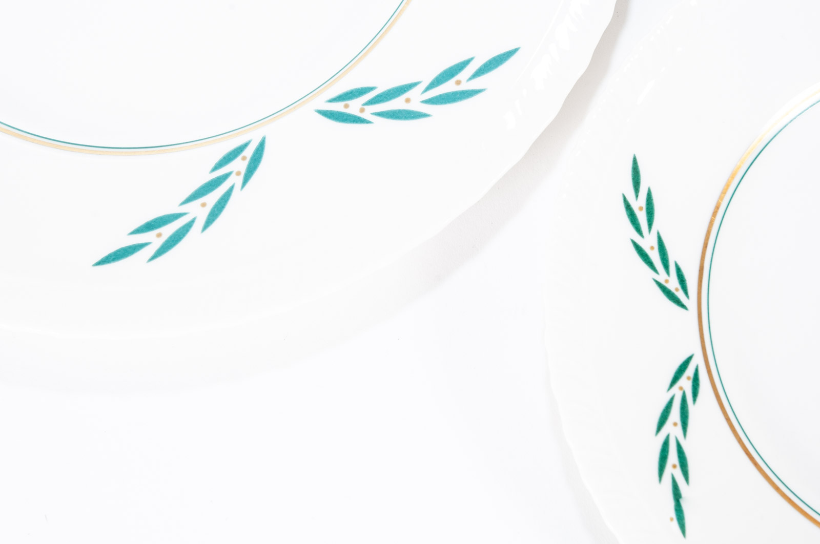 Hanover China Set in "Coronation" Pattern