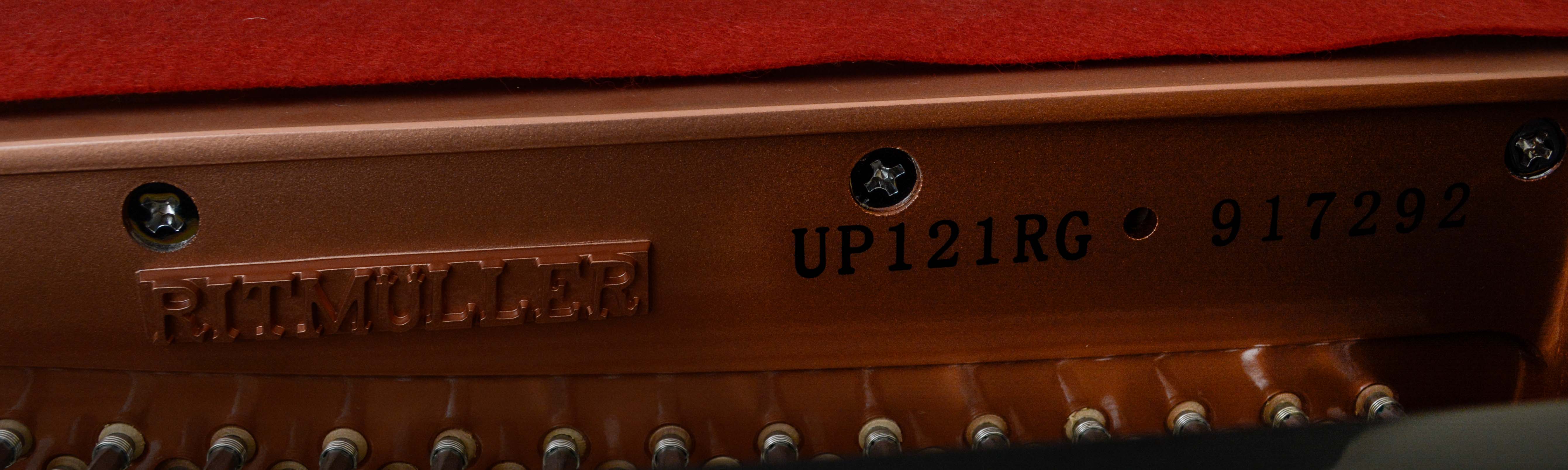 Ritmüller Studio Upright Piano with Adjustable Bench