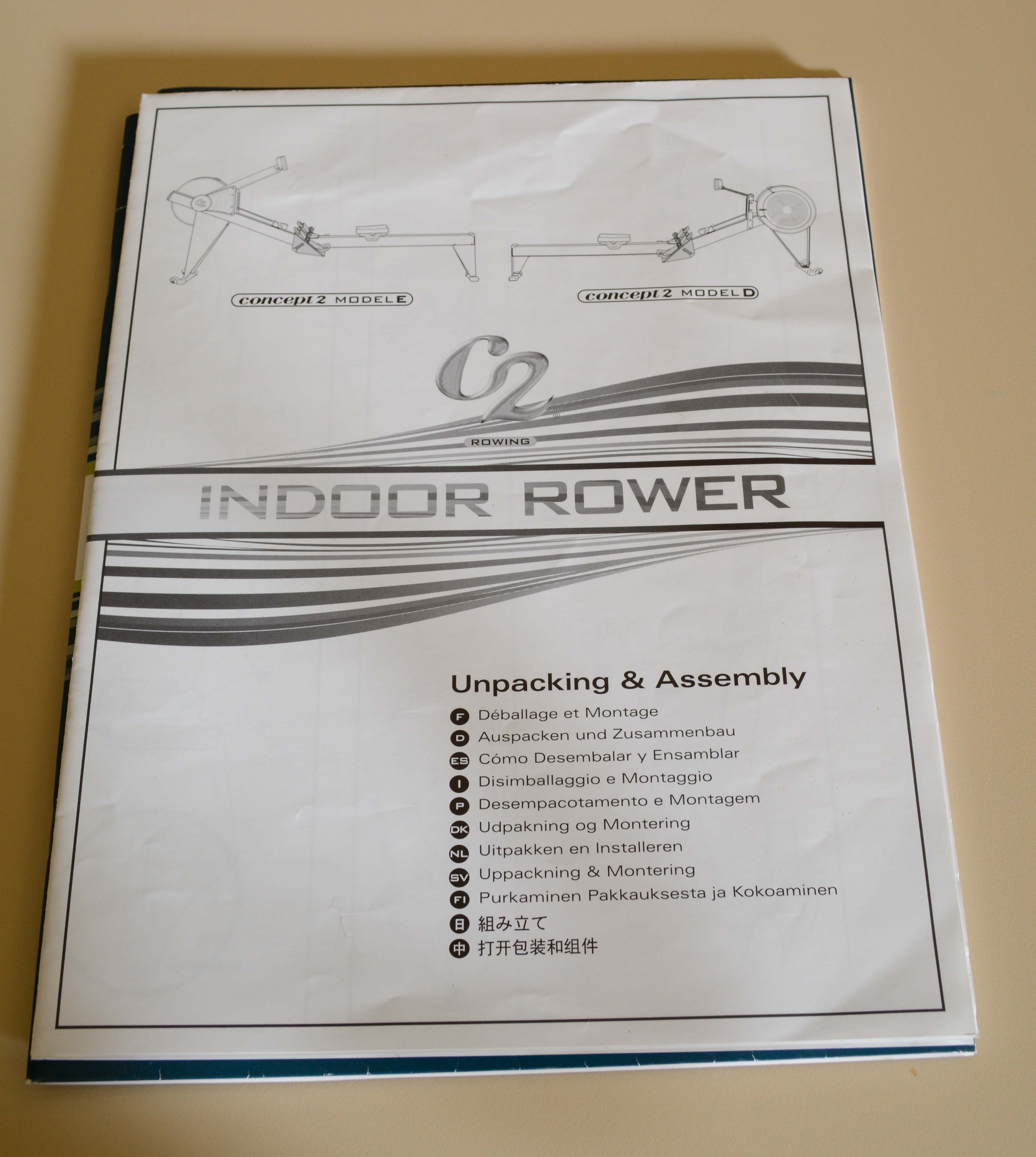 Concept 2 PM4 Rowing Machine