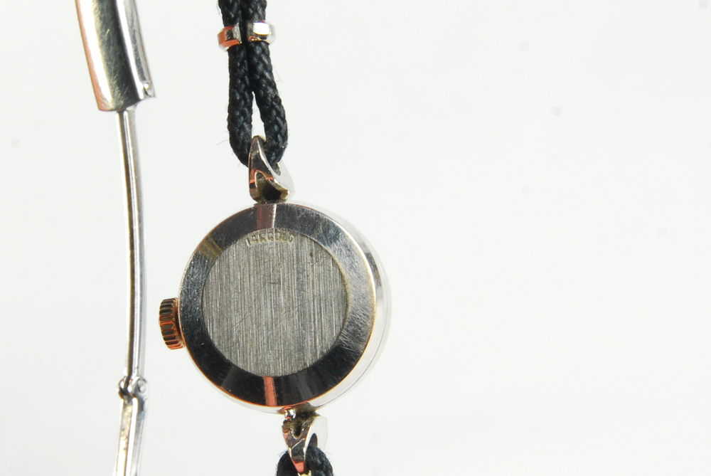 Omega Ladymatic 14K White Gold Watch in Orignal Box