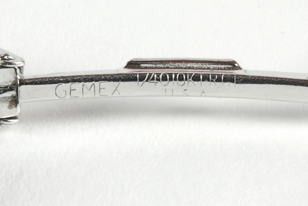 Omega Ladymatic 14K White Gold Watch in Orignal Box