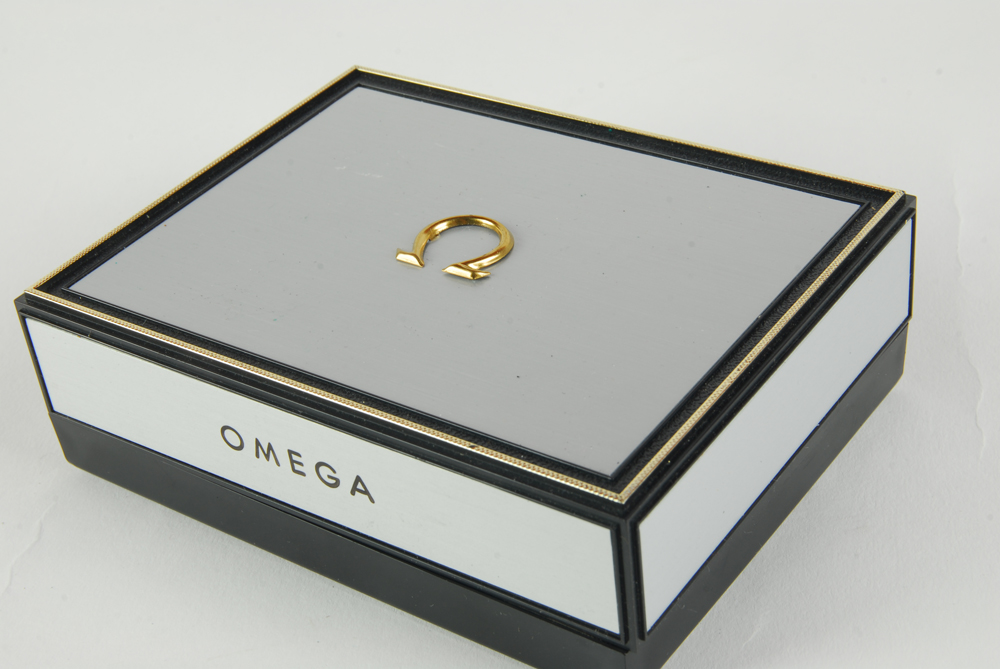 Omega Ladymatic 14K White Gold Watch in Orignal Box
