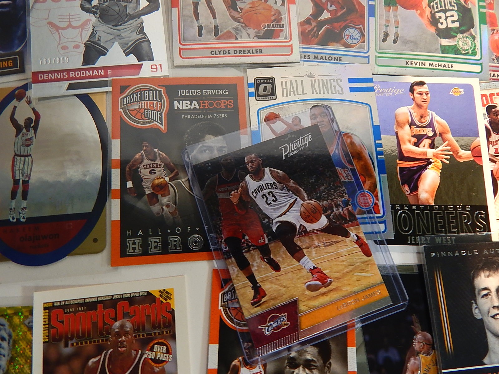 NBA Basketball Collection with Cards, Autographs, RC's, Stars, Starting Lineups