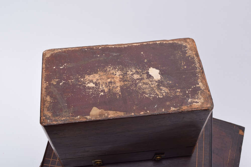 Vintage Wood Valet Boxes