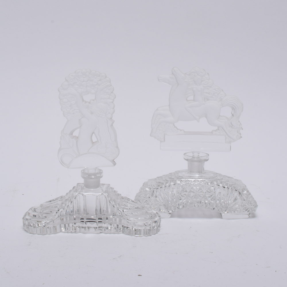 Czech Glassworks Perfume Bottles
