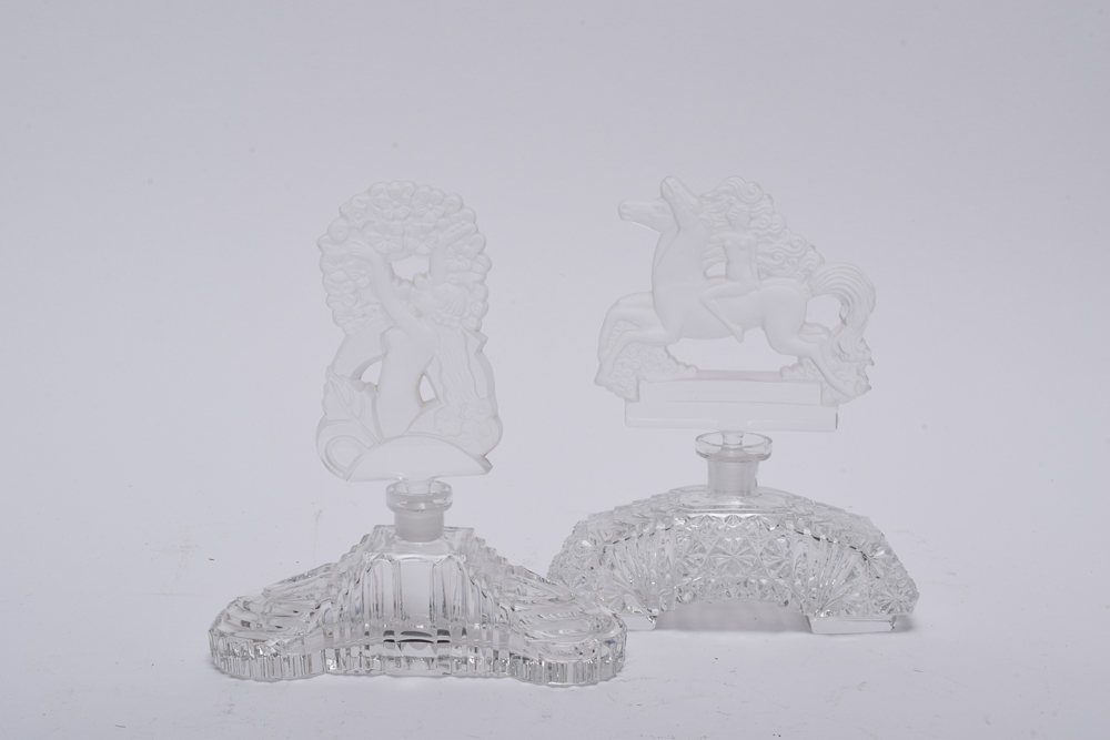 Czech Glassworks Perfume Bottles