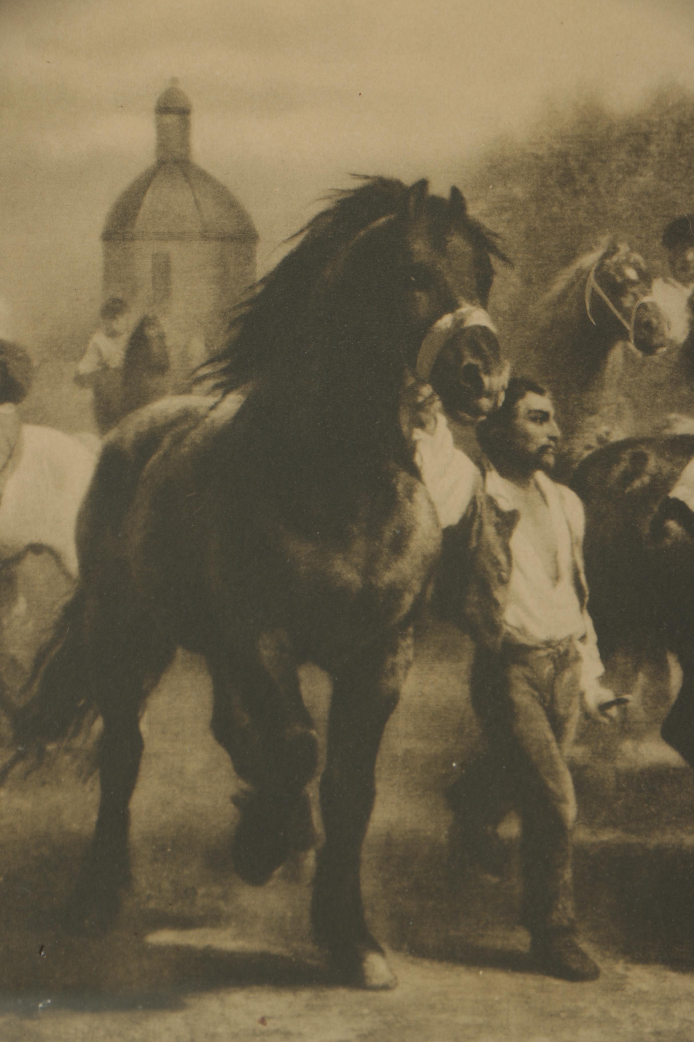 Photogravure After Rosa Bonheur's Painting "The Horse Fair"
