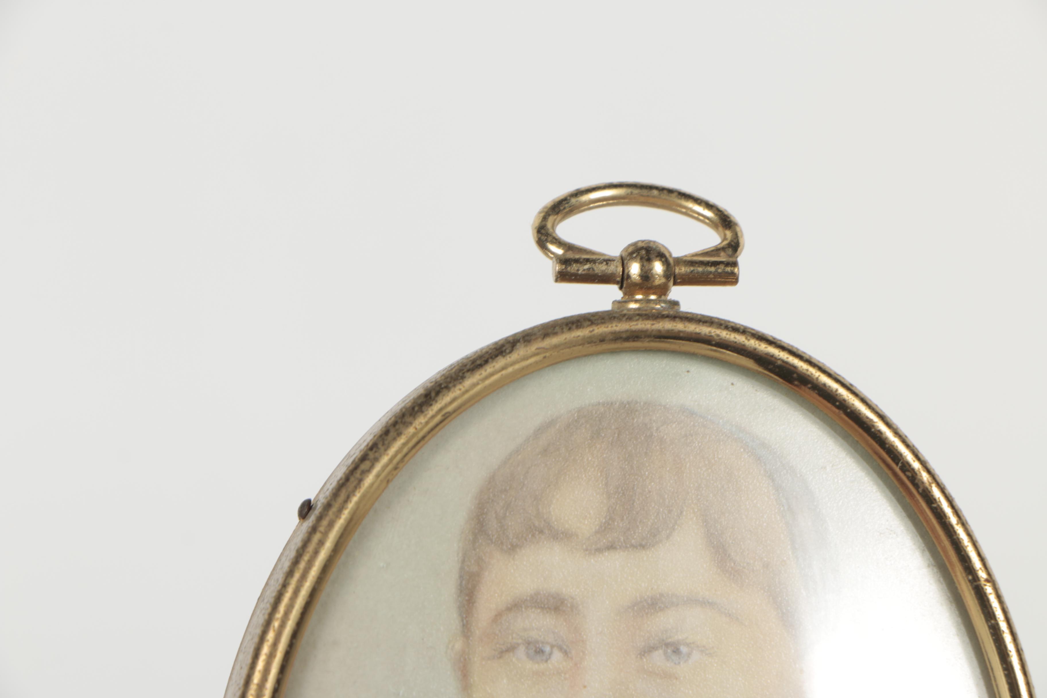 Antique Crayon Portrait