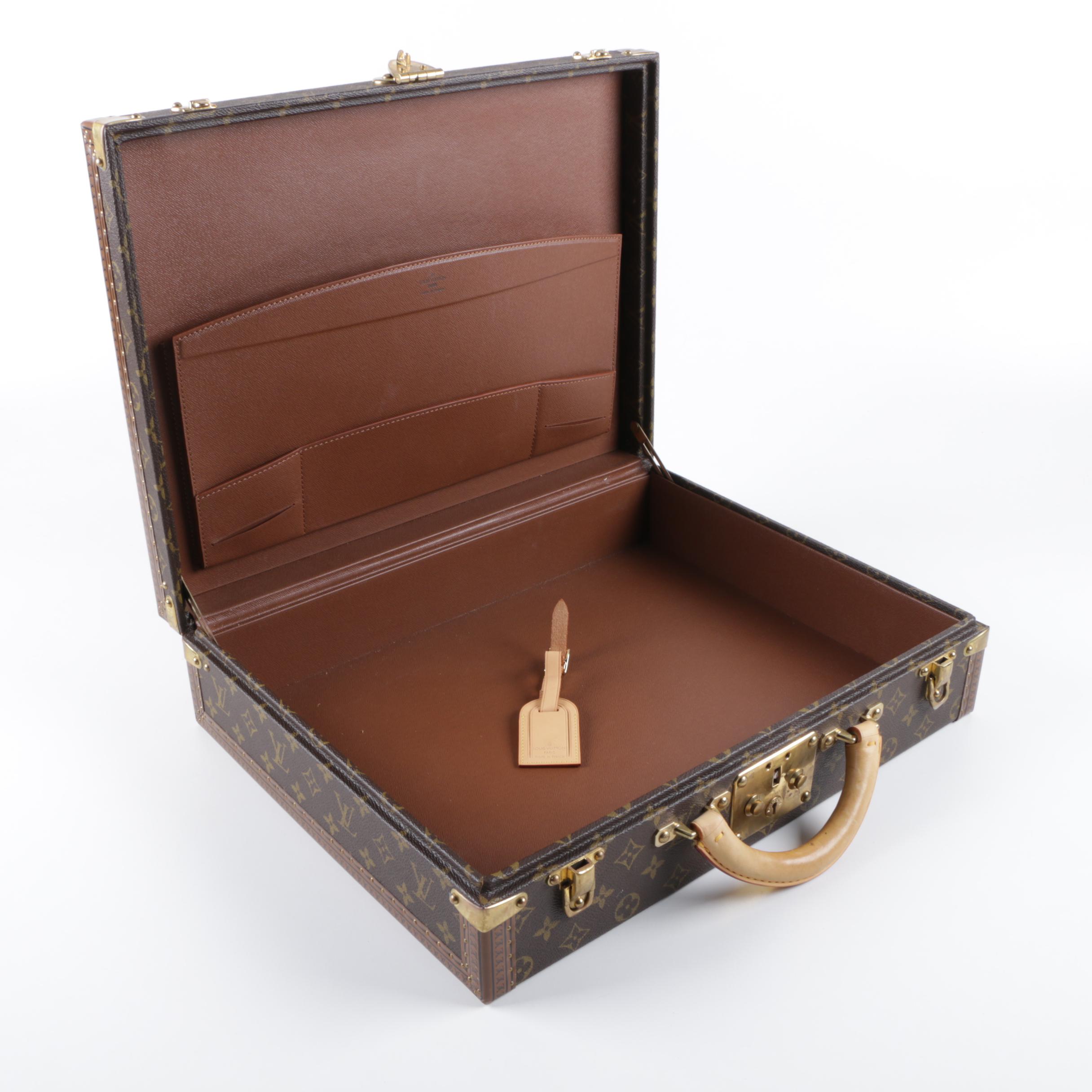 Louis Vuitton Monogram Canvas President Classeur Briefcase