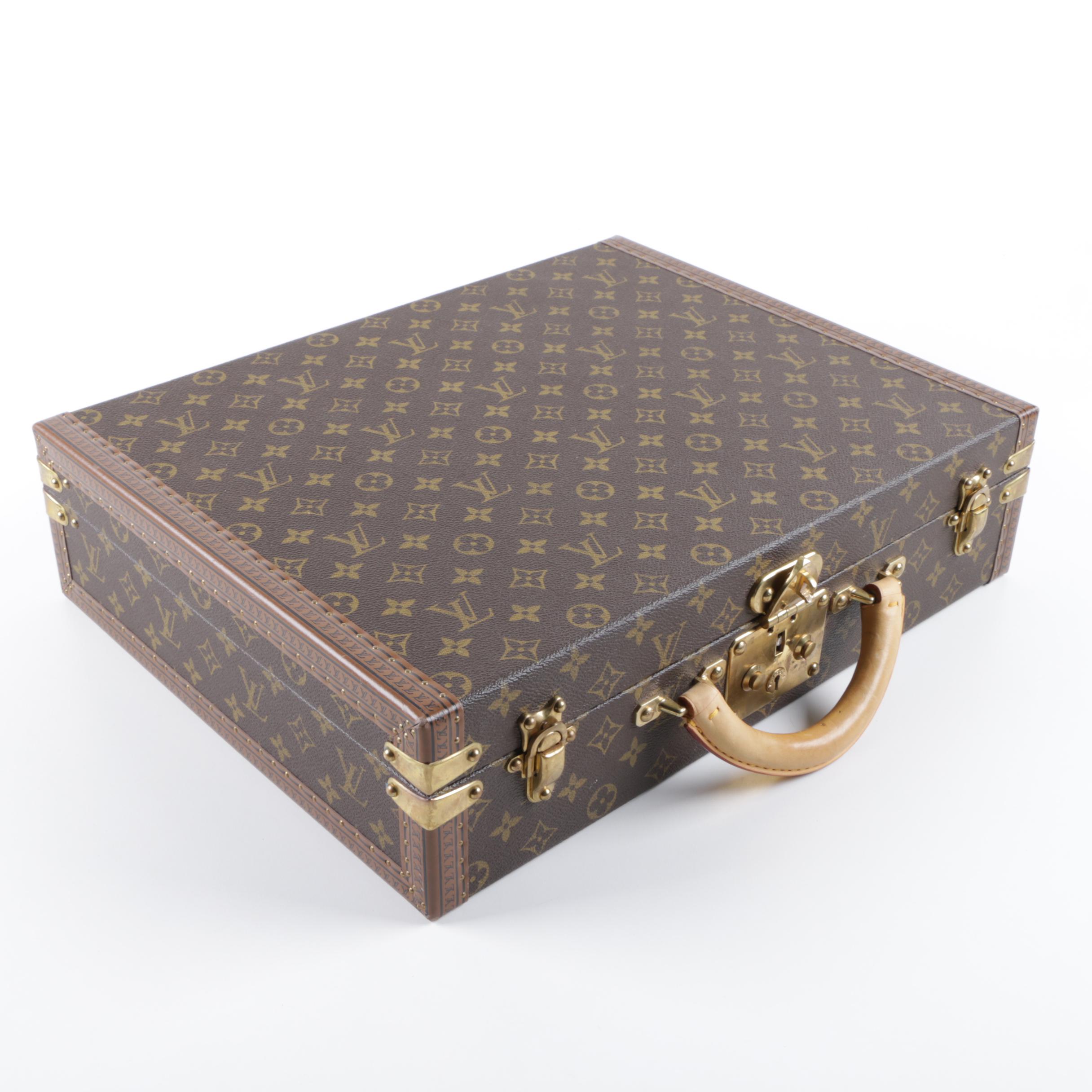 Louis Vuitton Monogram Canvas President Classeur Briefcase