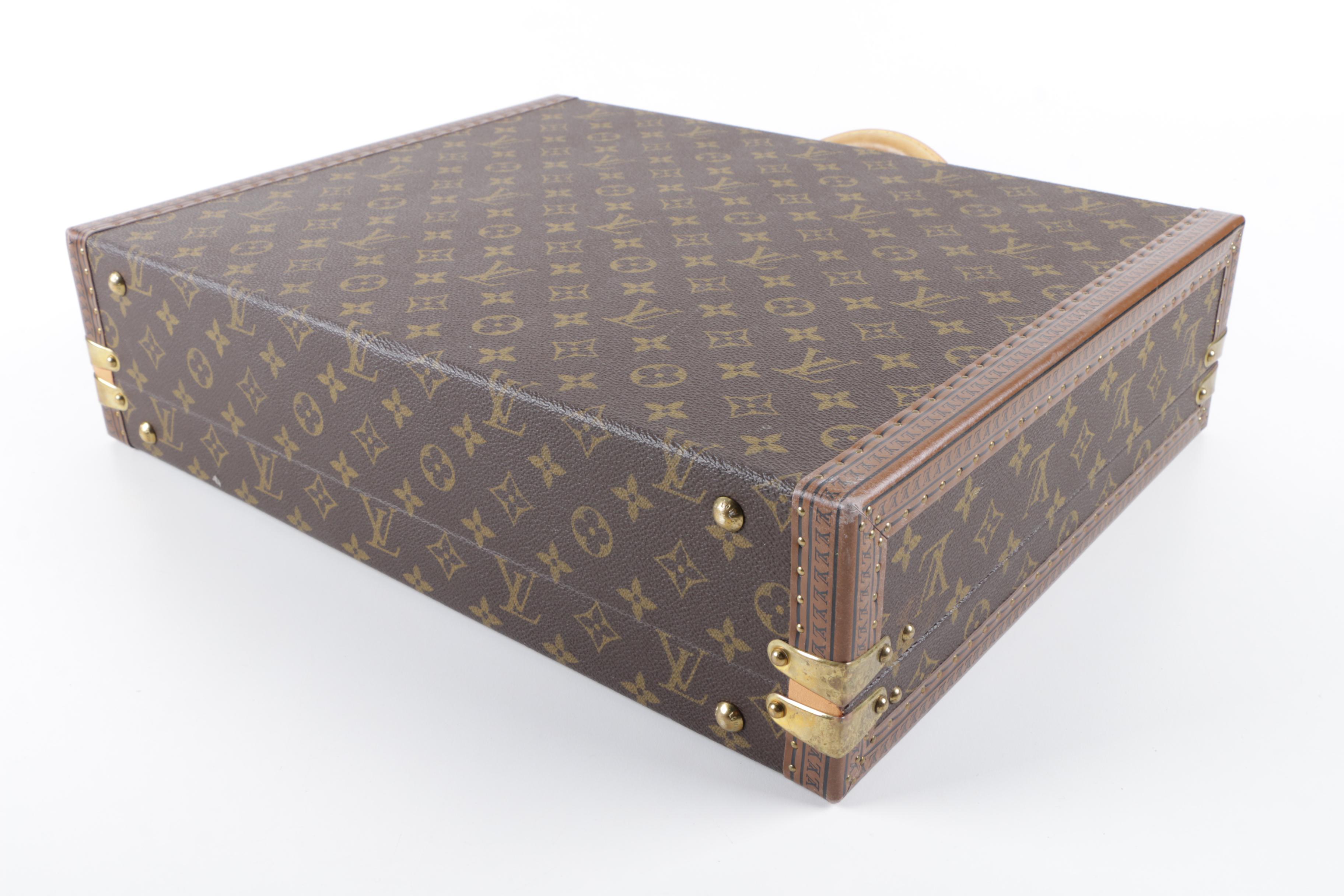 Louis Vuitton Monogram Canvas President Classeur Briefcase