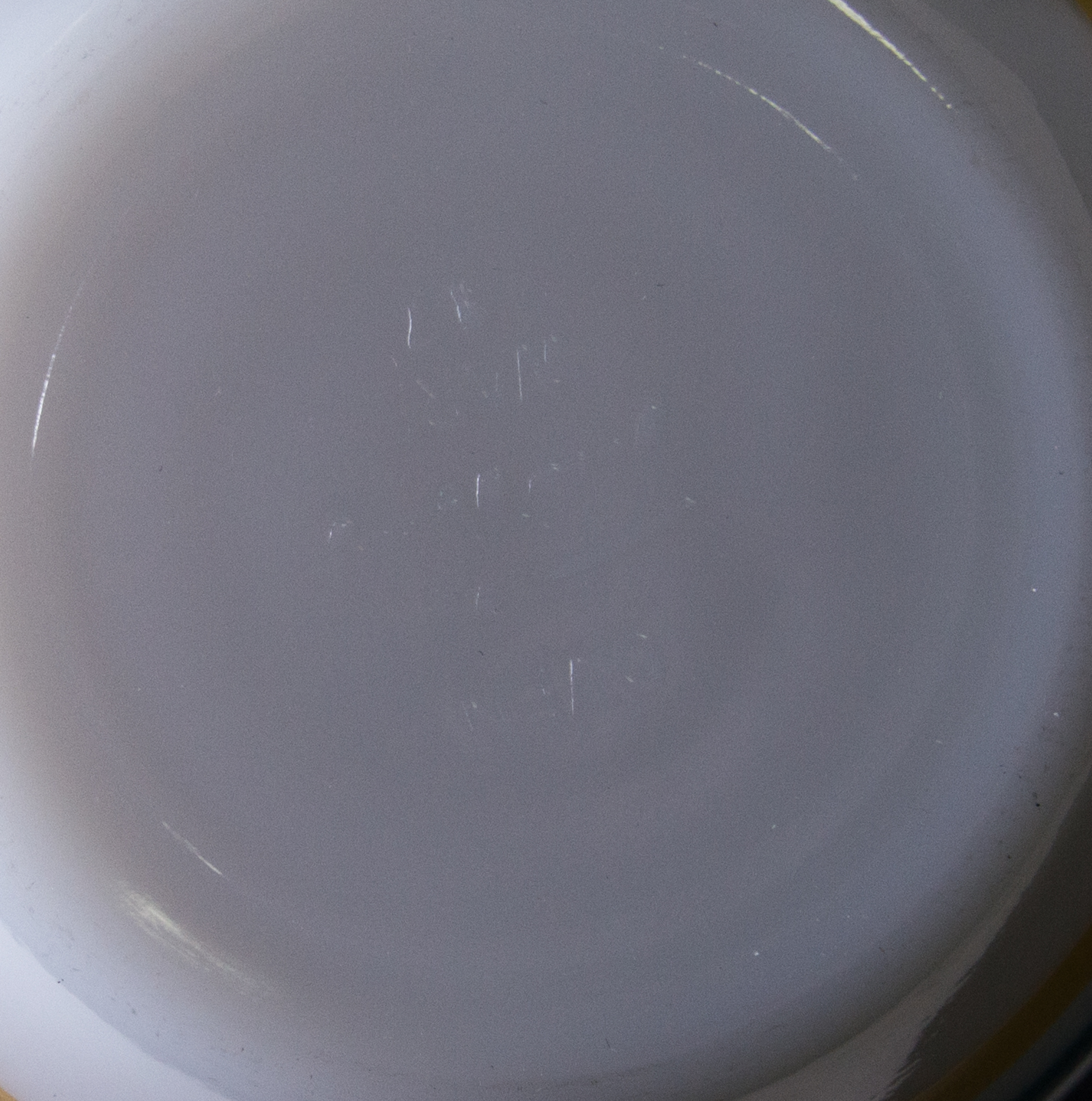 Vintage Fire King "Colonial Stripe" Grease Jar