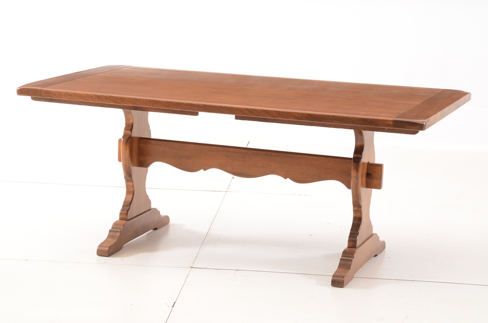 Ethan Allen Trestle Dining Set