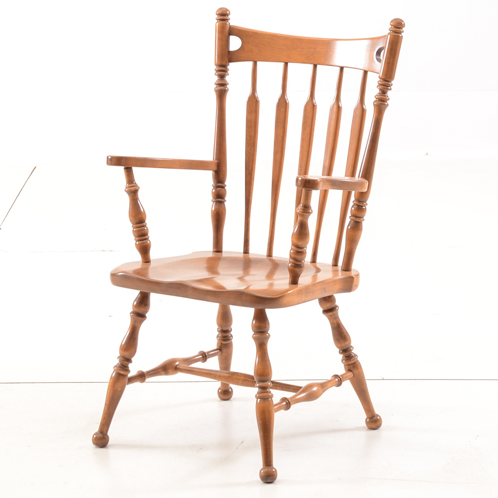 Ethan Allen Trestle Dining Set