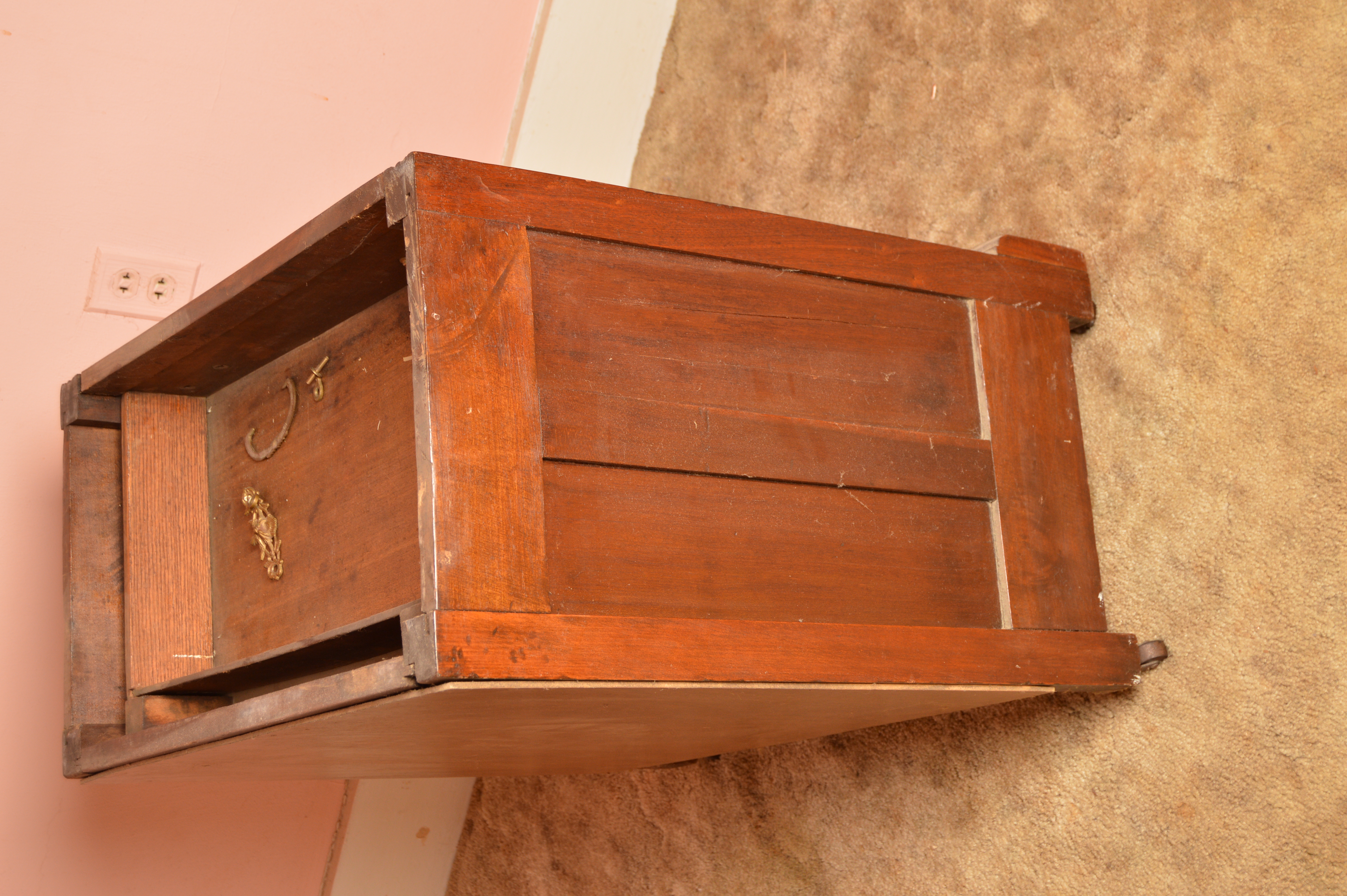 Antique Eastlake Marble Top Wash Stand