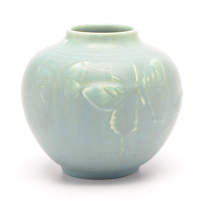 1944 Rookwood Pottery Butterfly Vase