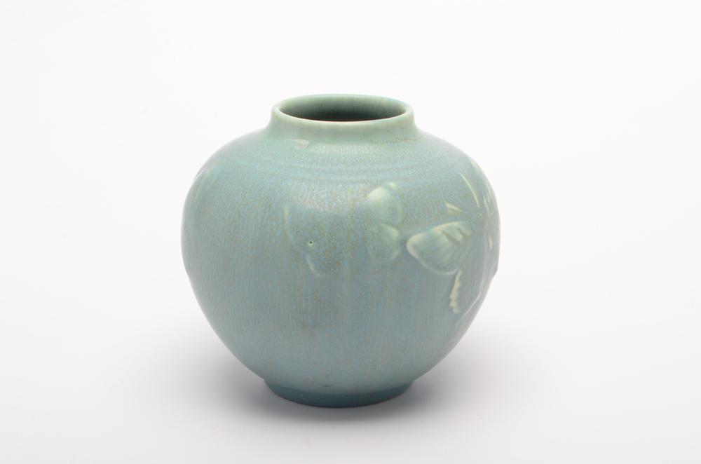 1944 Rookwood Pottery Butterfly Vase