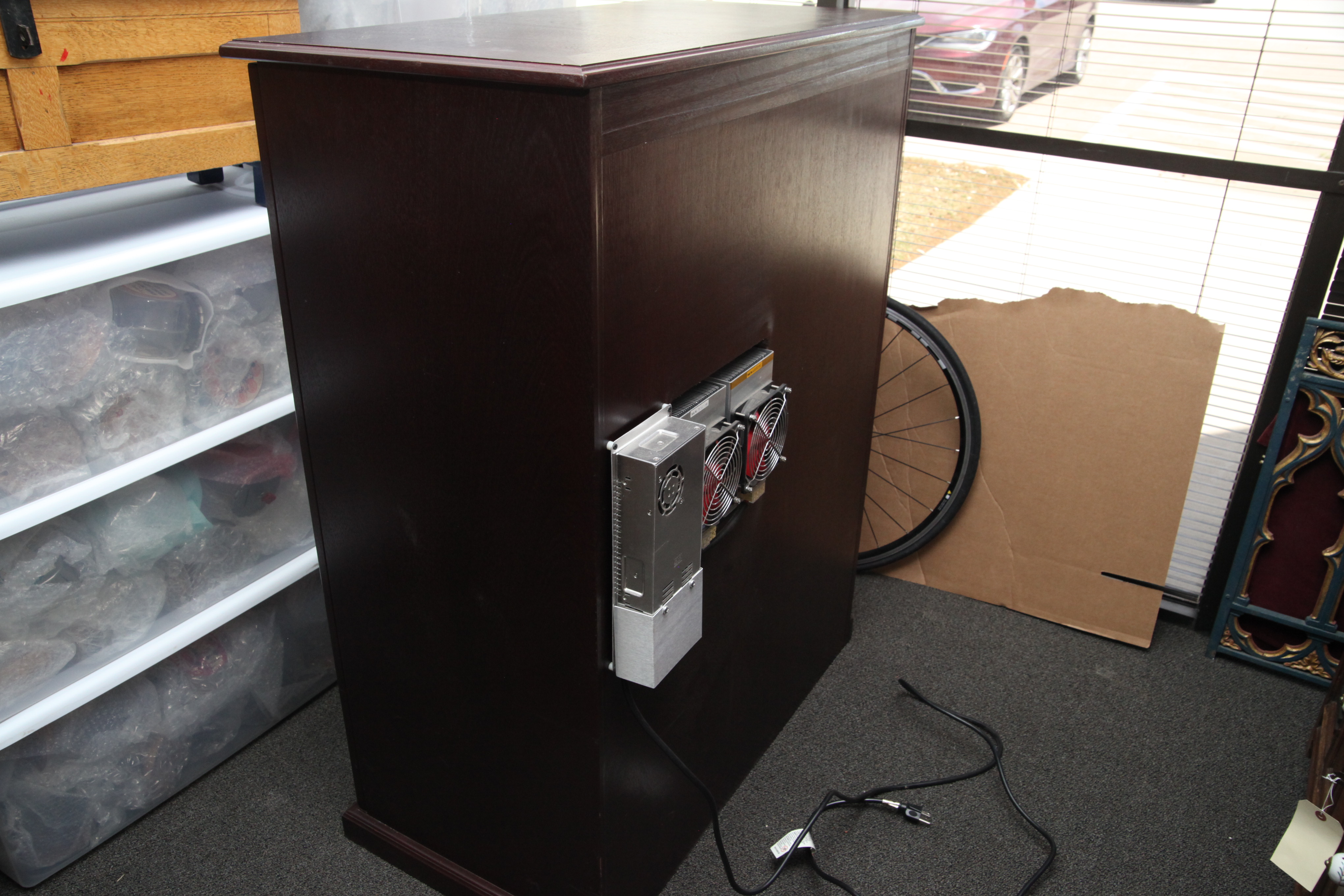 Freestanding Humidor Cabinet