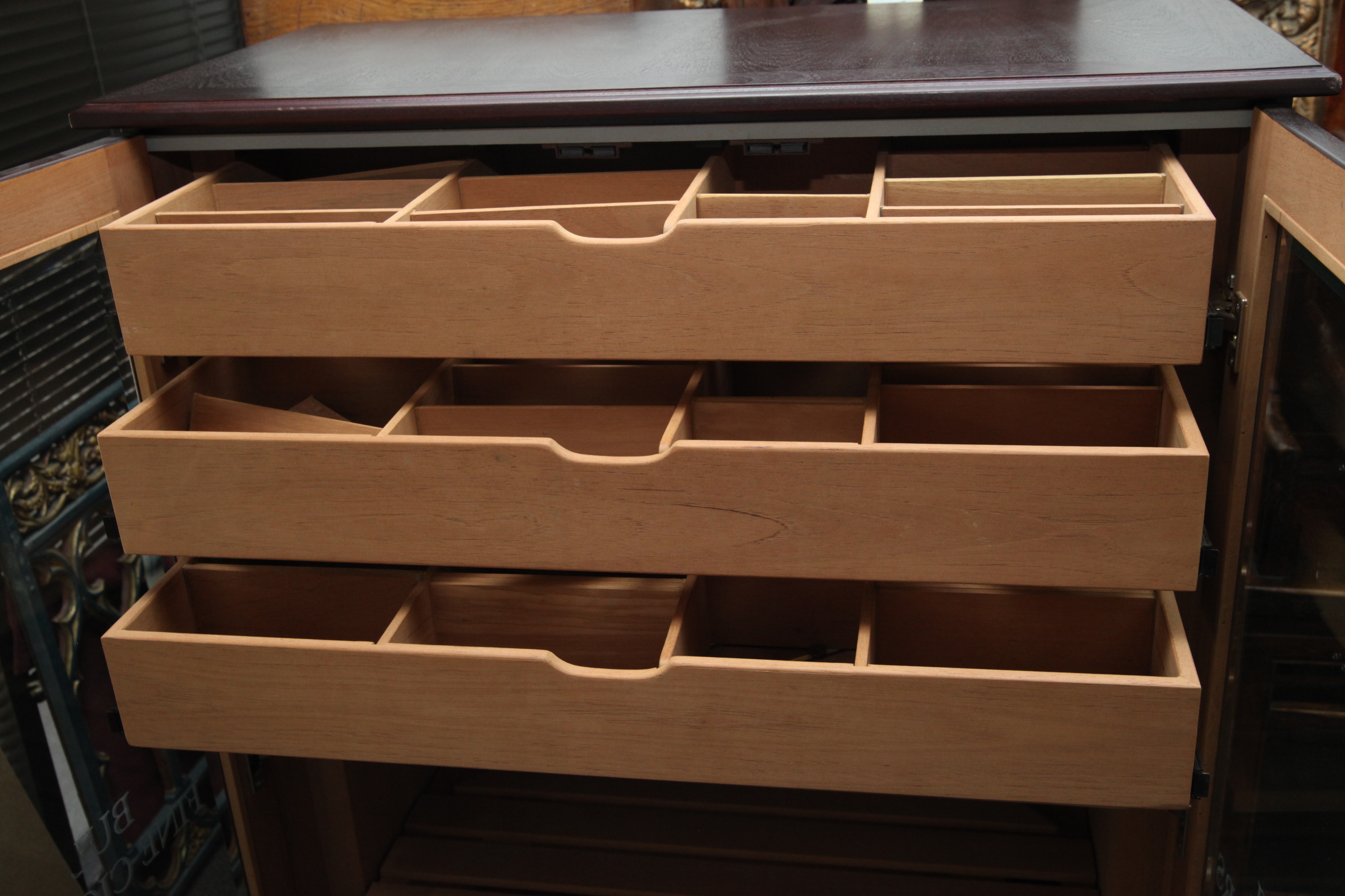 Freestanding Humidor Cabinet