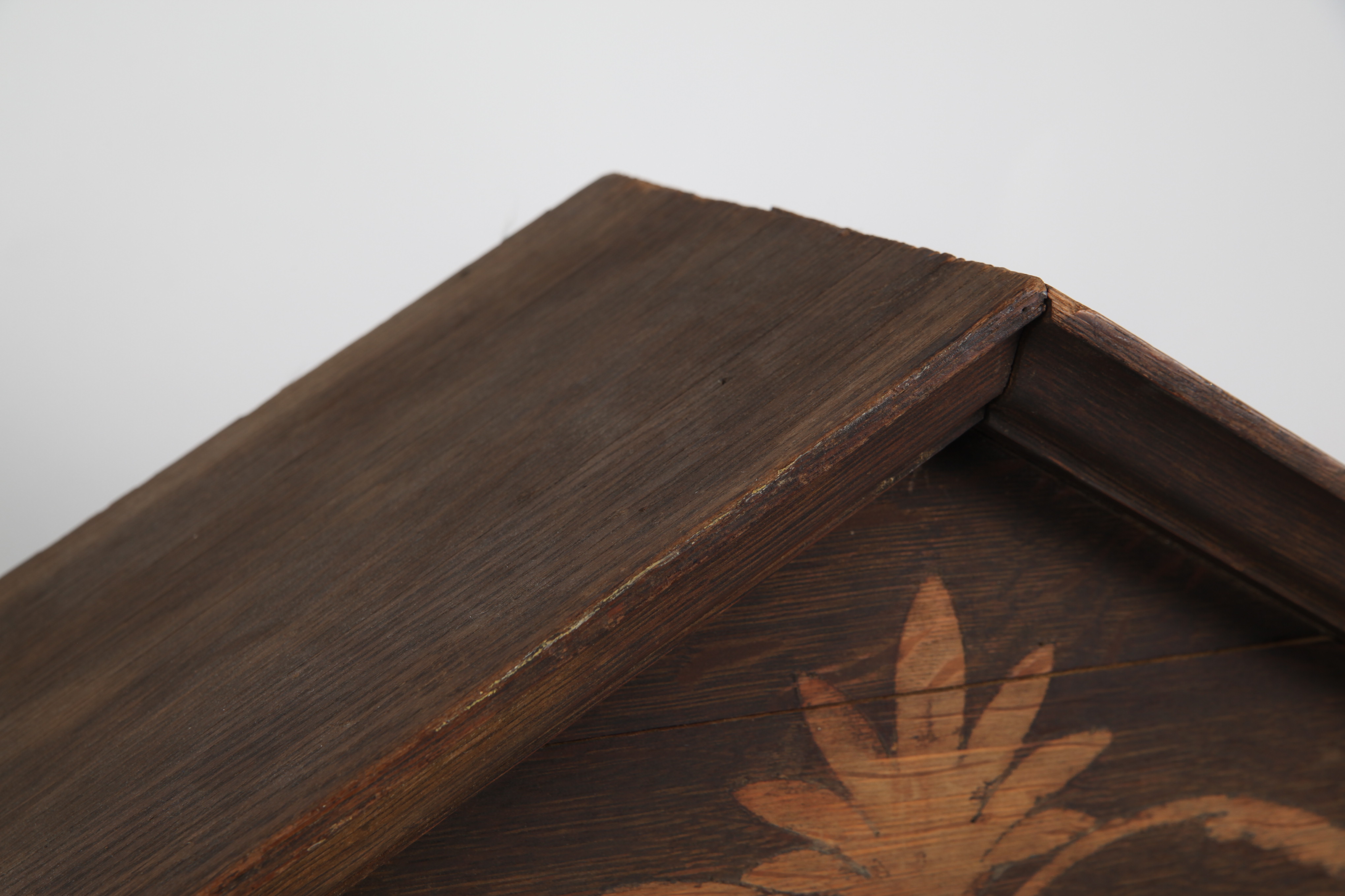 Decorative Wood Pediment Wall Hanging