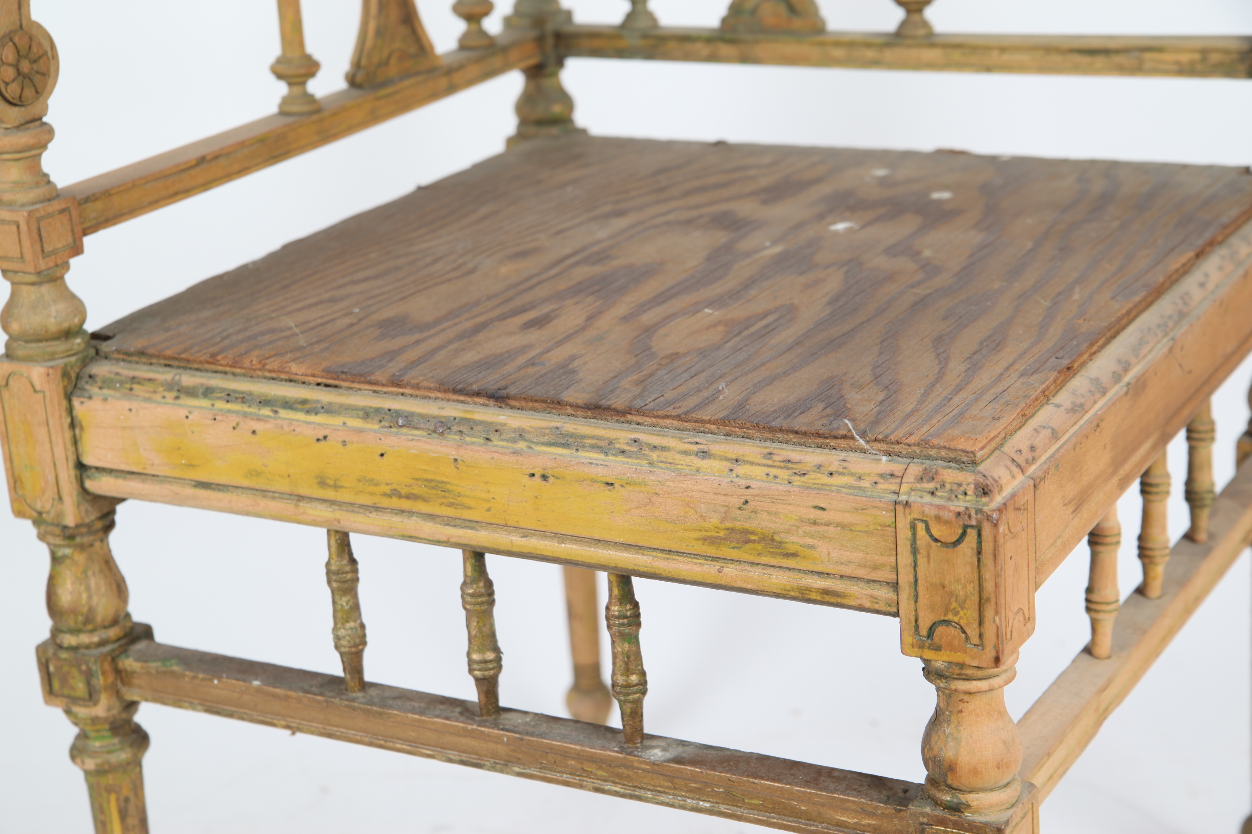 Louis XVI Corner Chair