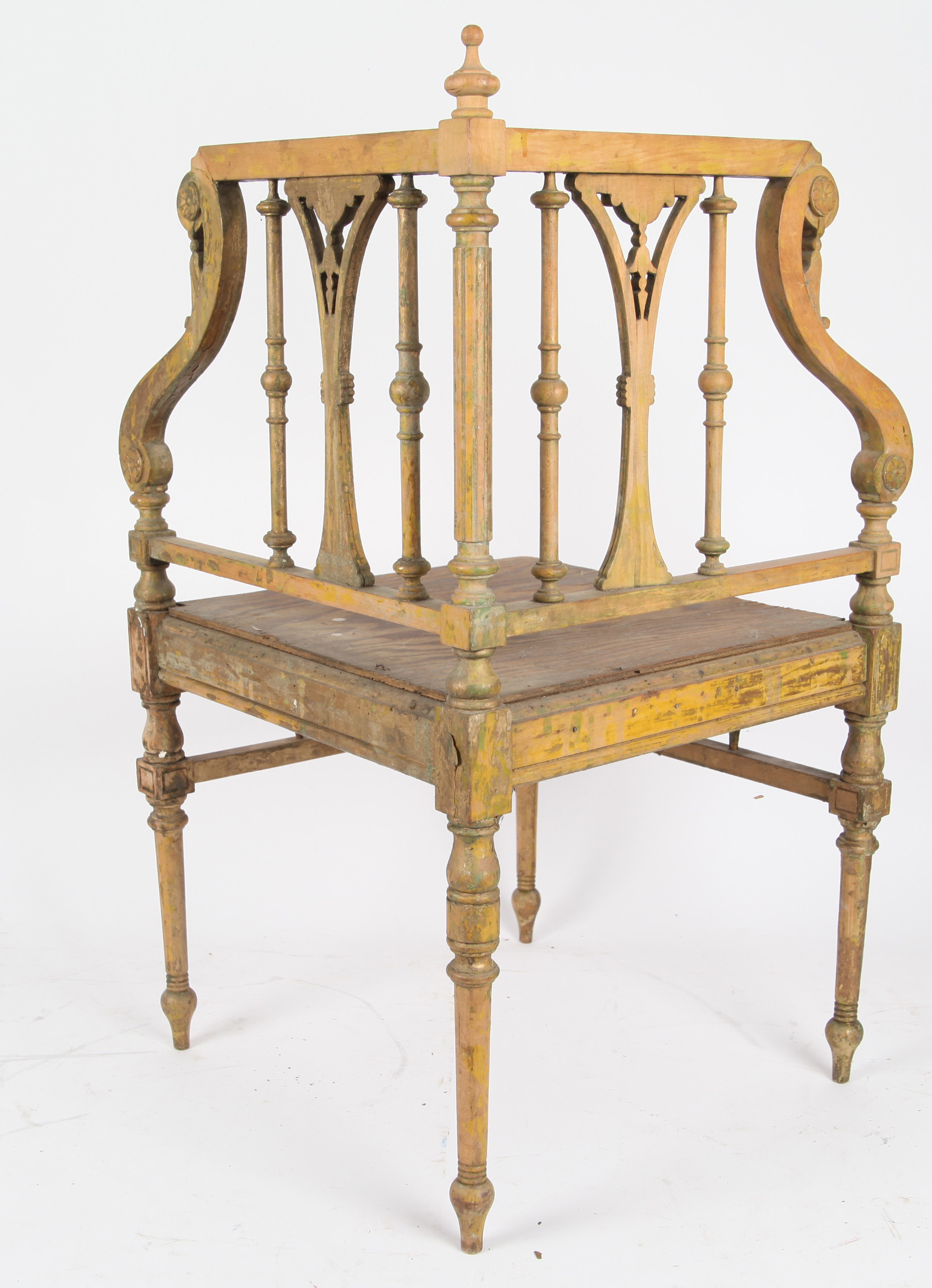 Louis XVI Corner Chair