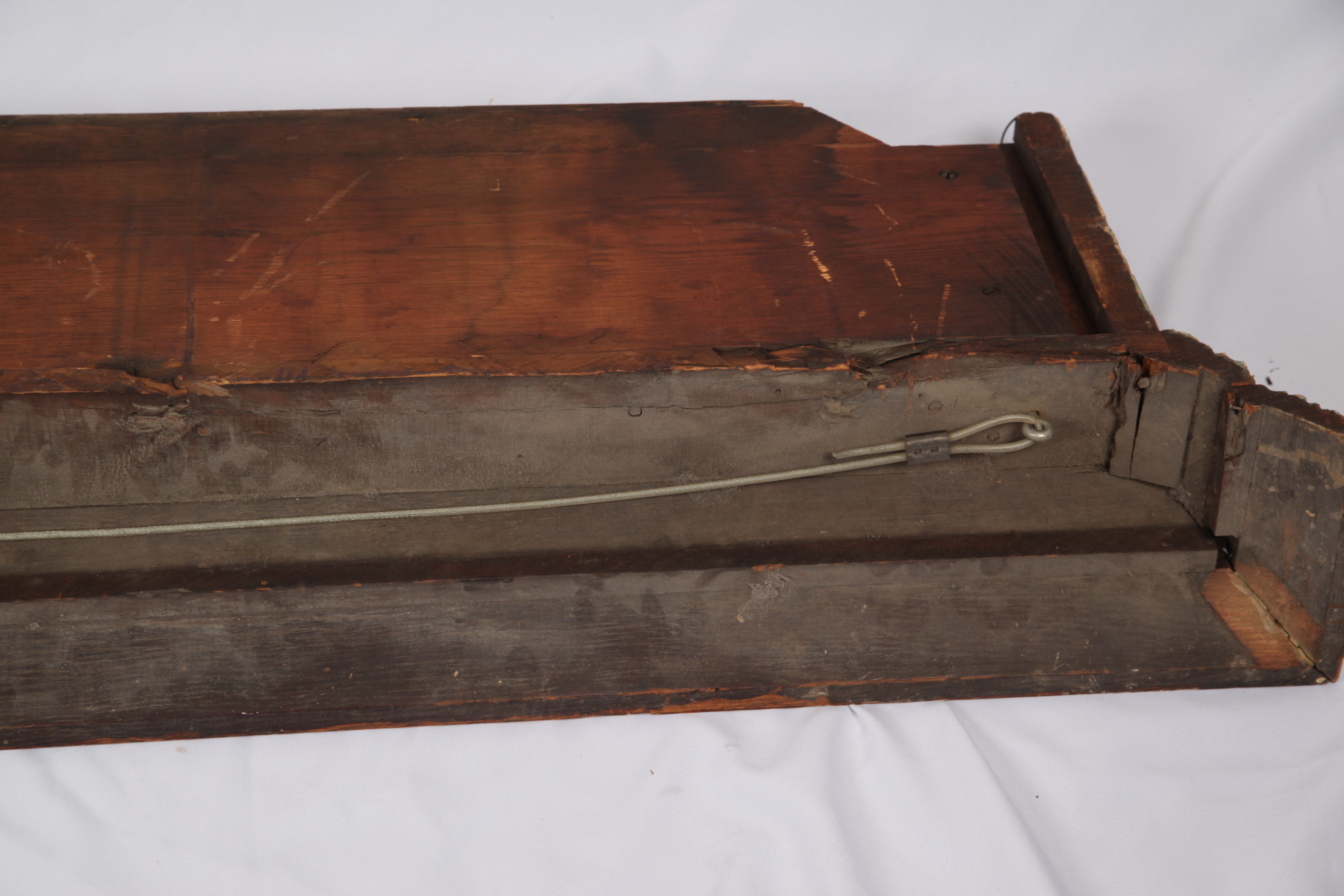 Antique Oak Cornice or Overmantel Wall Hanging