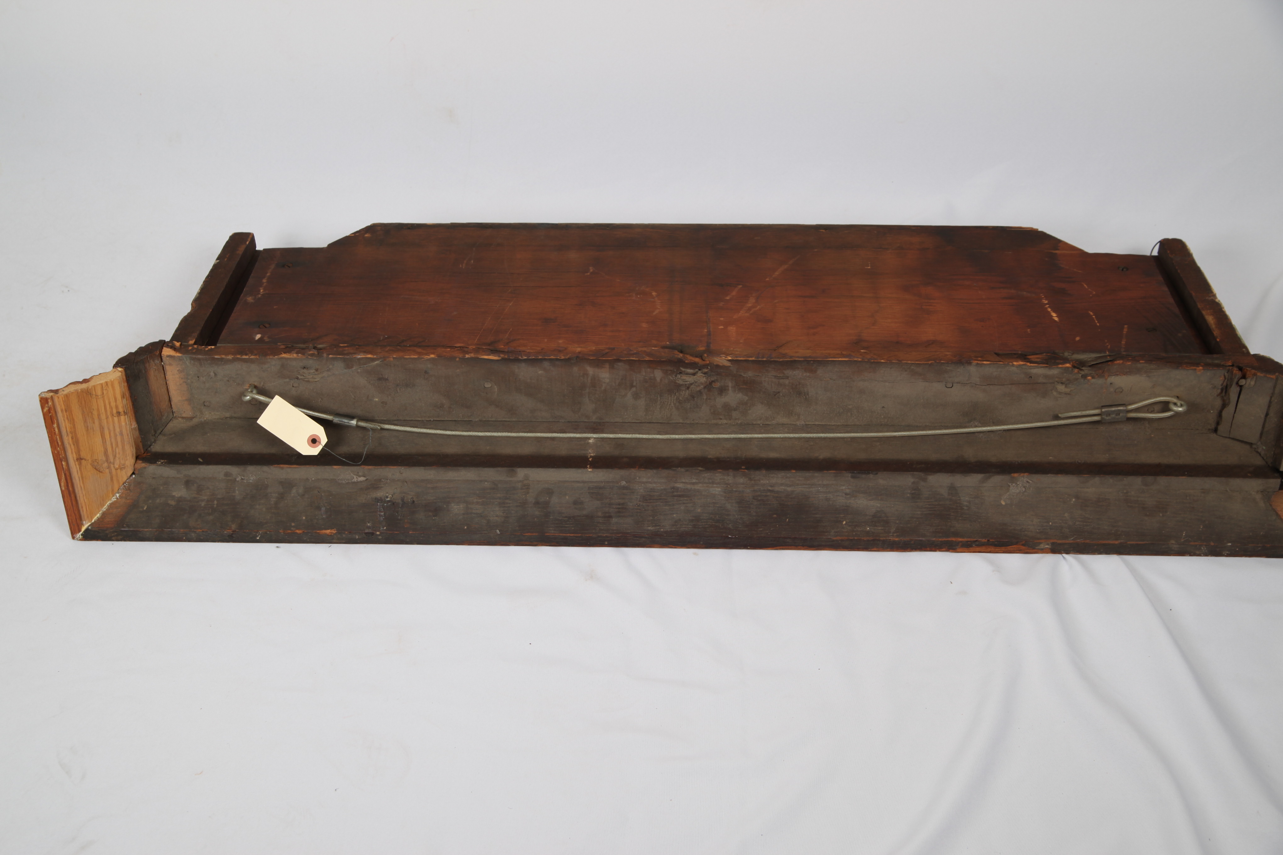 Antique Oak Cornice or Overmantel Wall Hanging