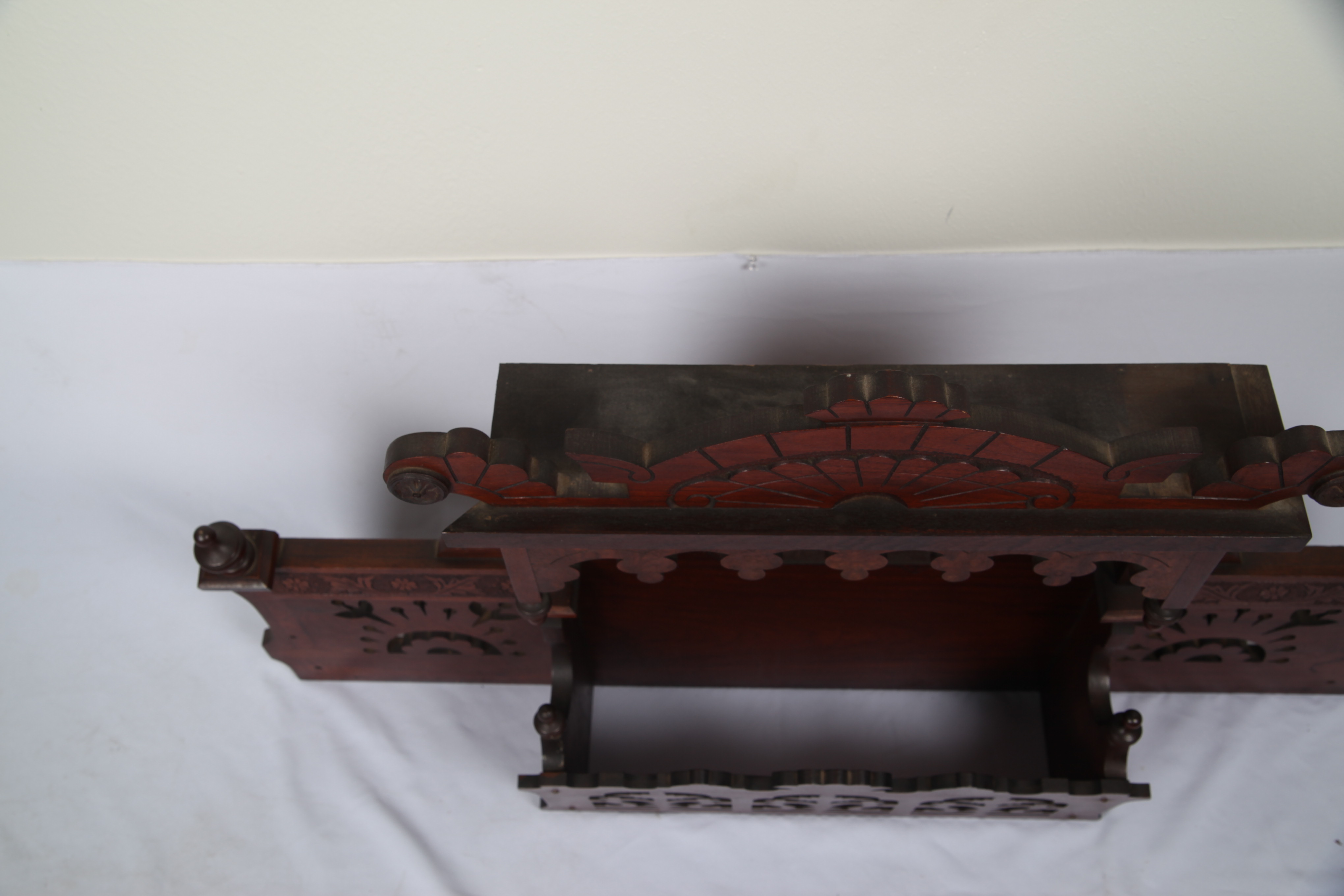 Antique Victorian East Lake Style Wall Shelf