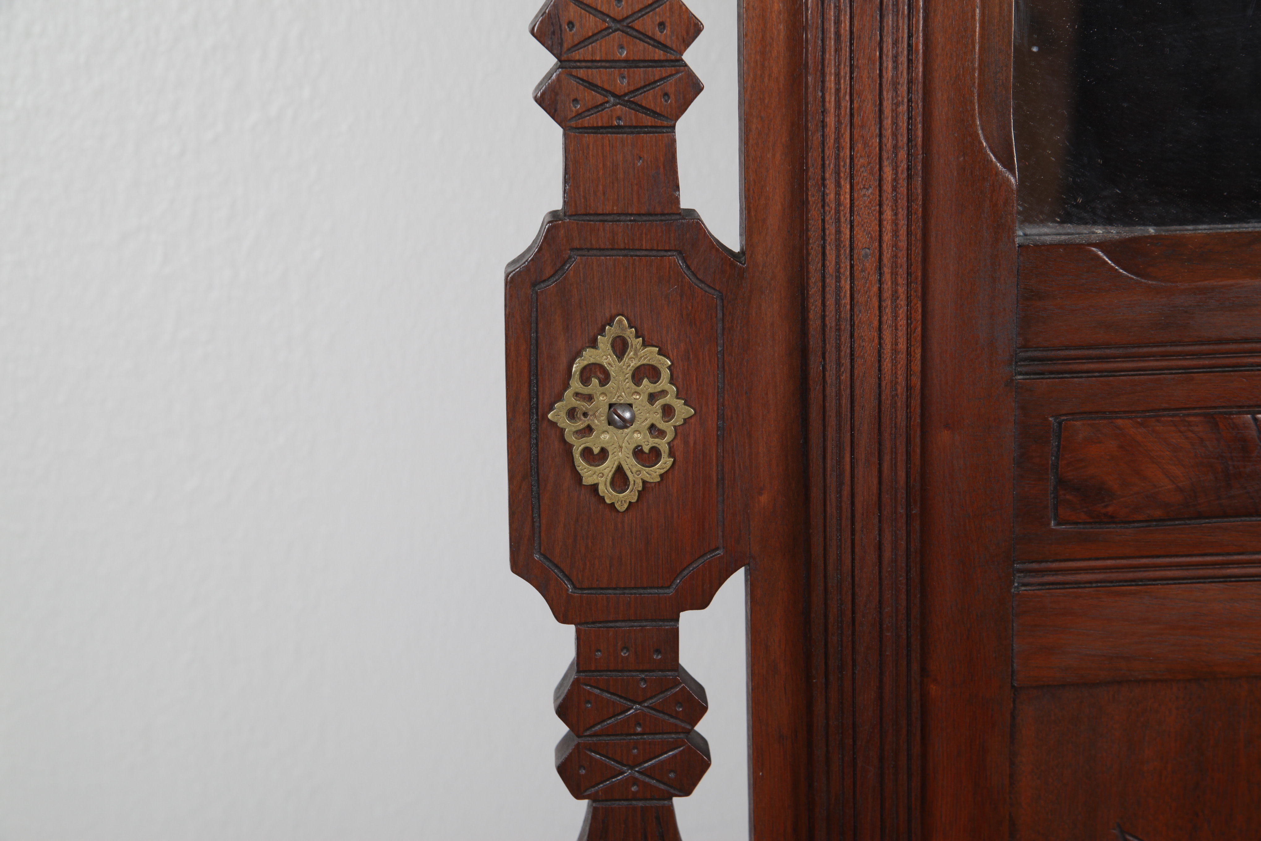 Eastlake Style Narrow Hall Tree