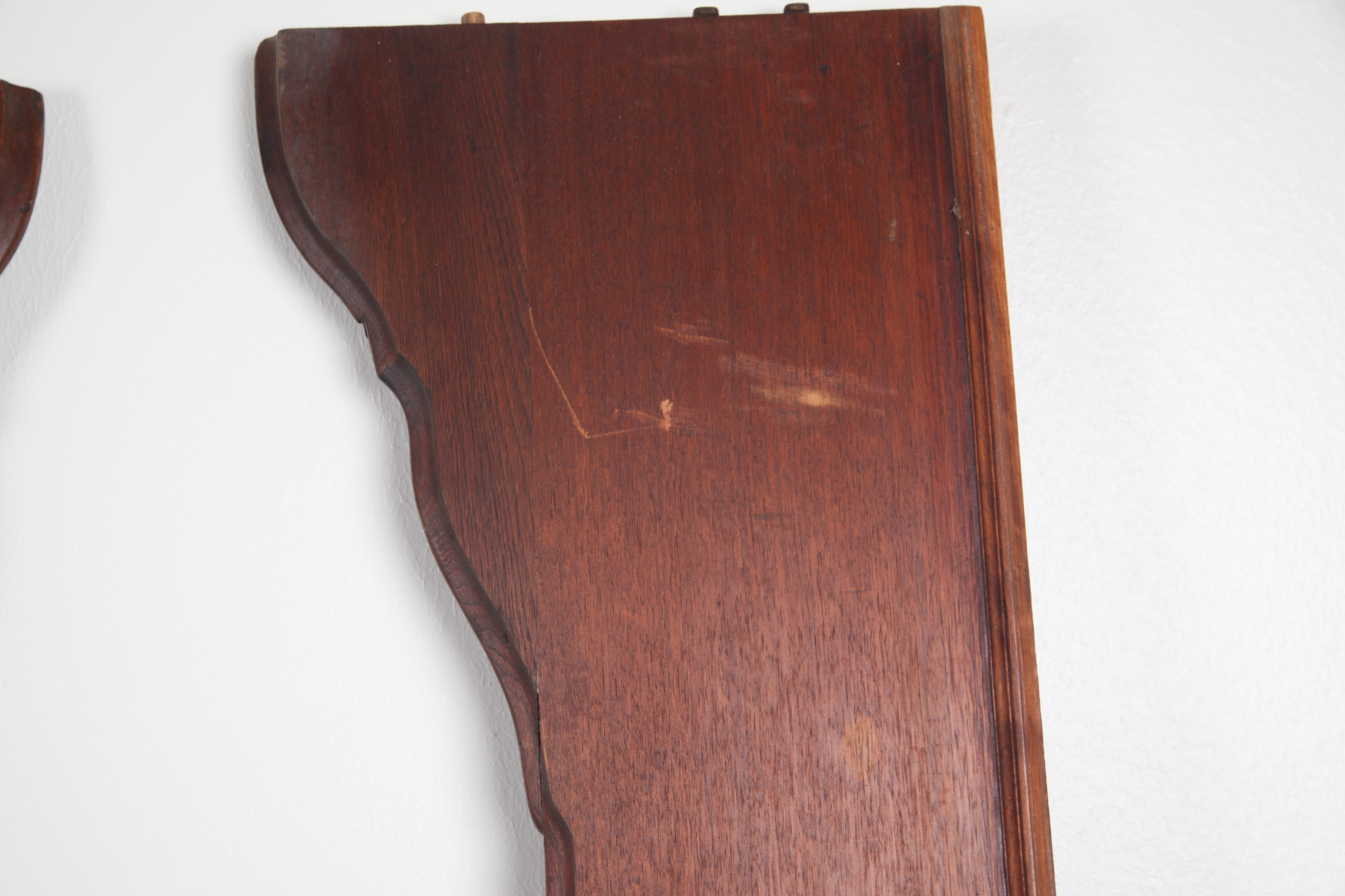 Antique Renaissance Revival Walnut Bed Frame