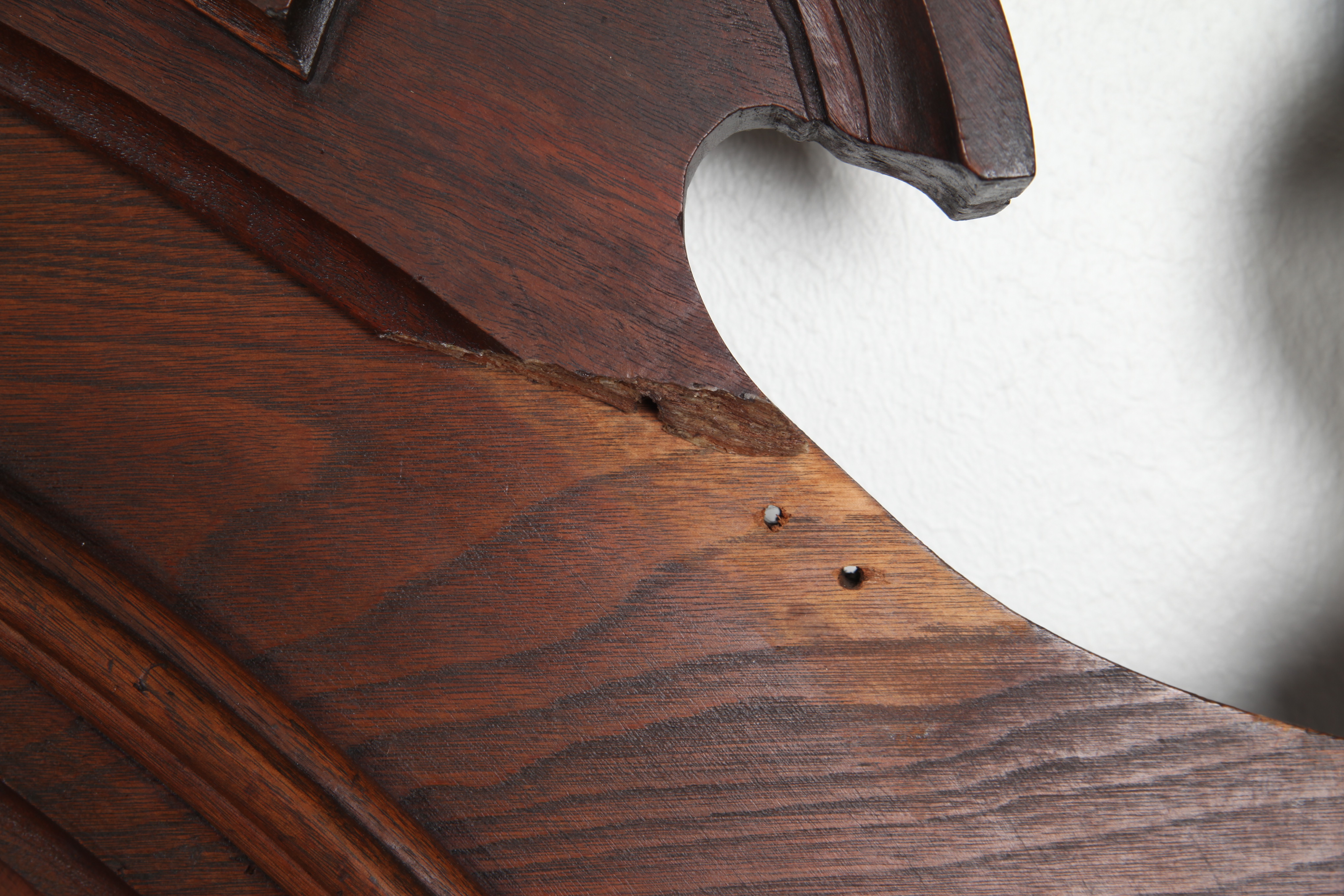 Antique Renaissance Revival Walnut Bed Frame