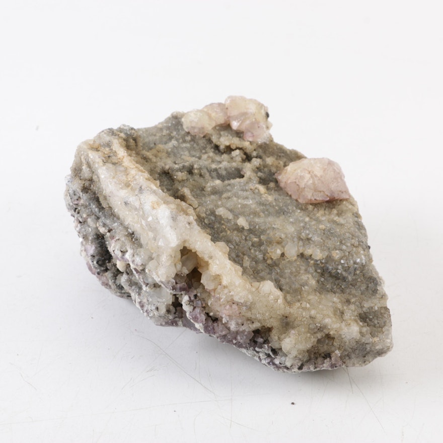 Fluorite and Calcite Specimen